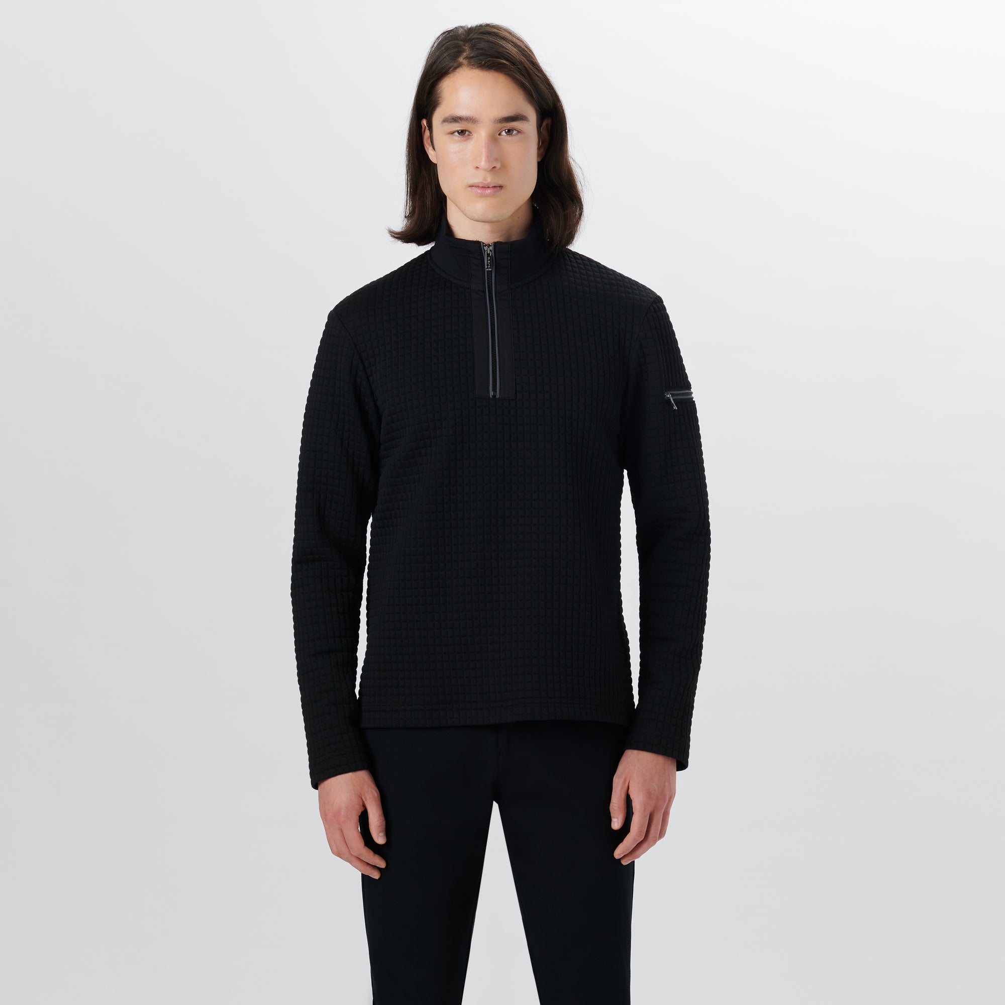 Long Sleeve Quarter Zip Pullover