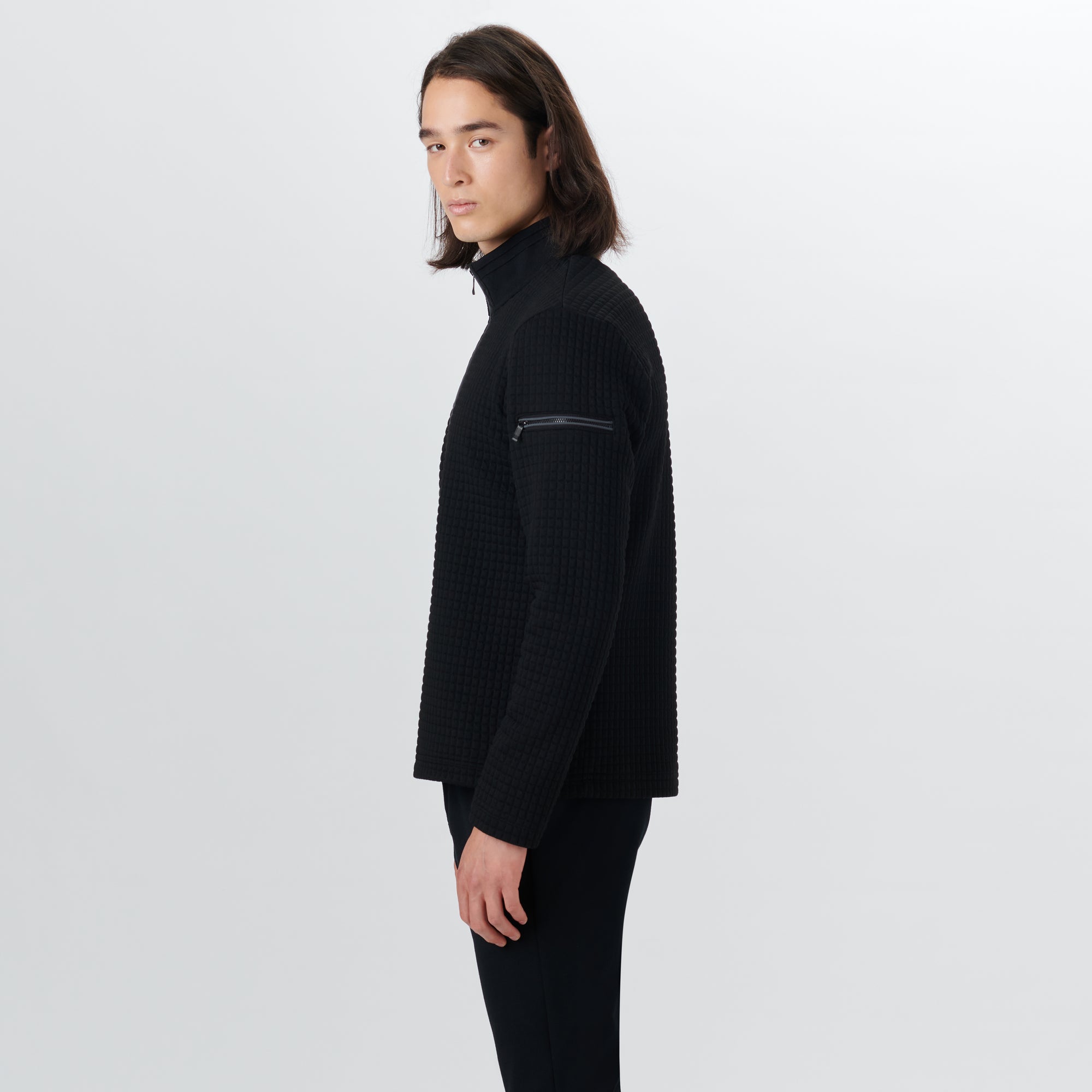 Long Sleeve Quarter Zip Pullover