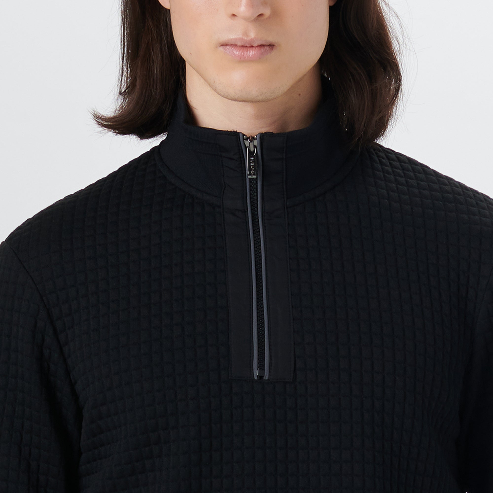 Long Sleeve Quarter Zip Pullover