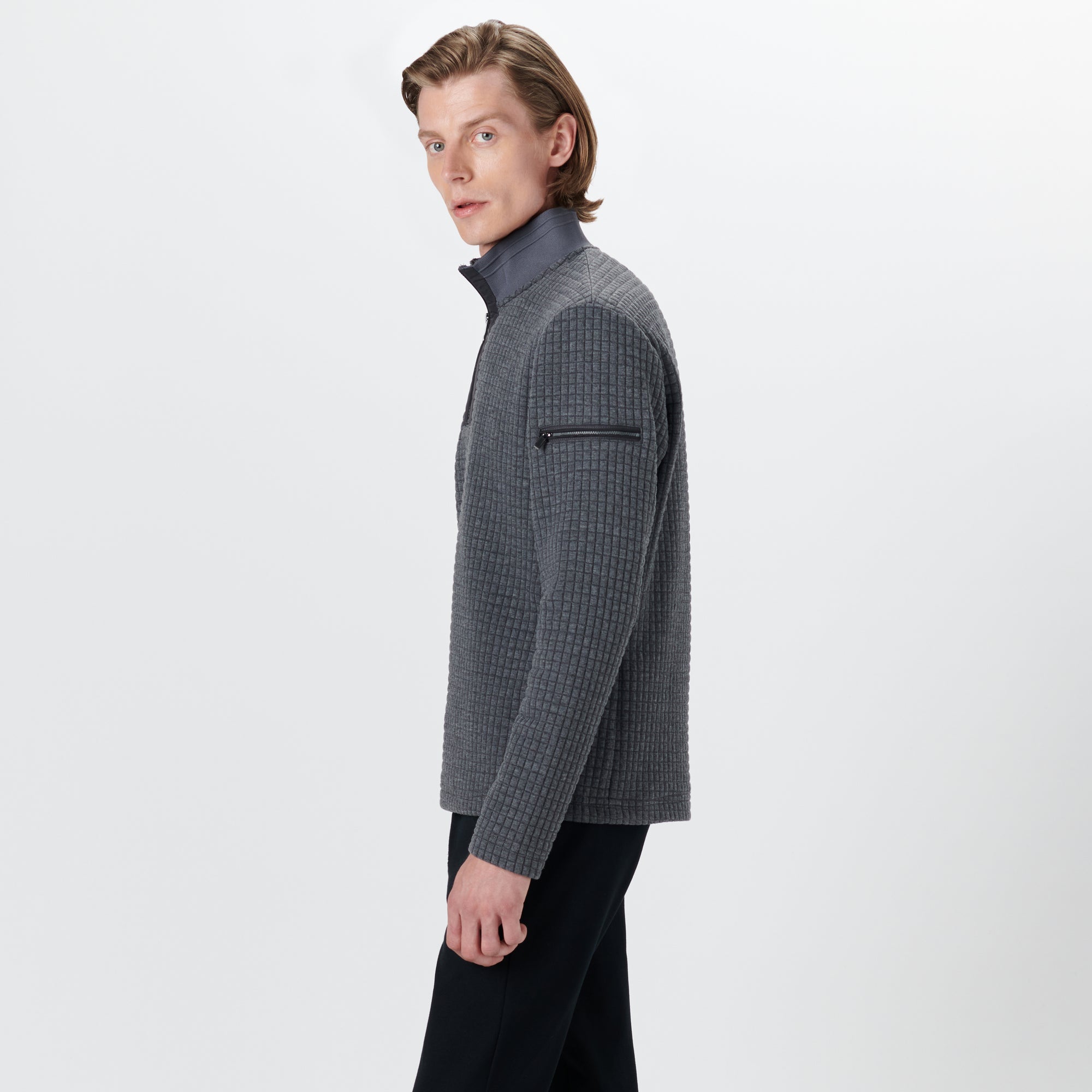 Long Sleeve Quarter Zip Pullover