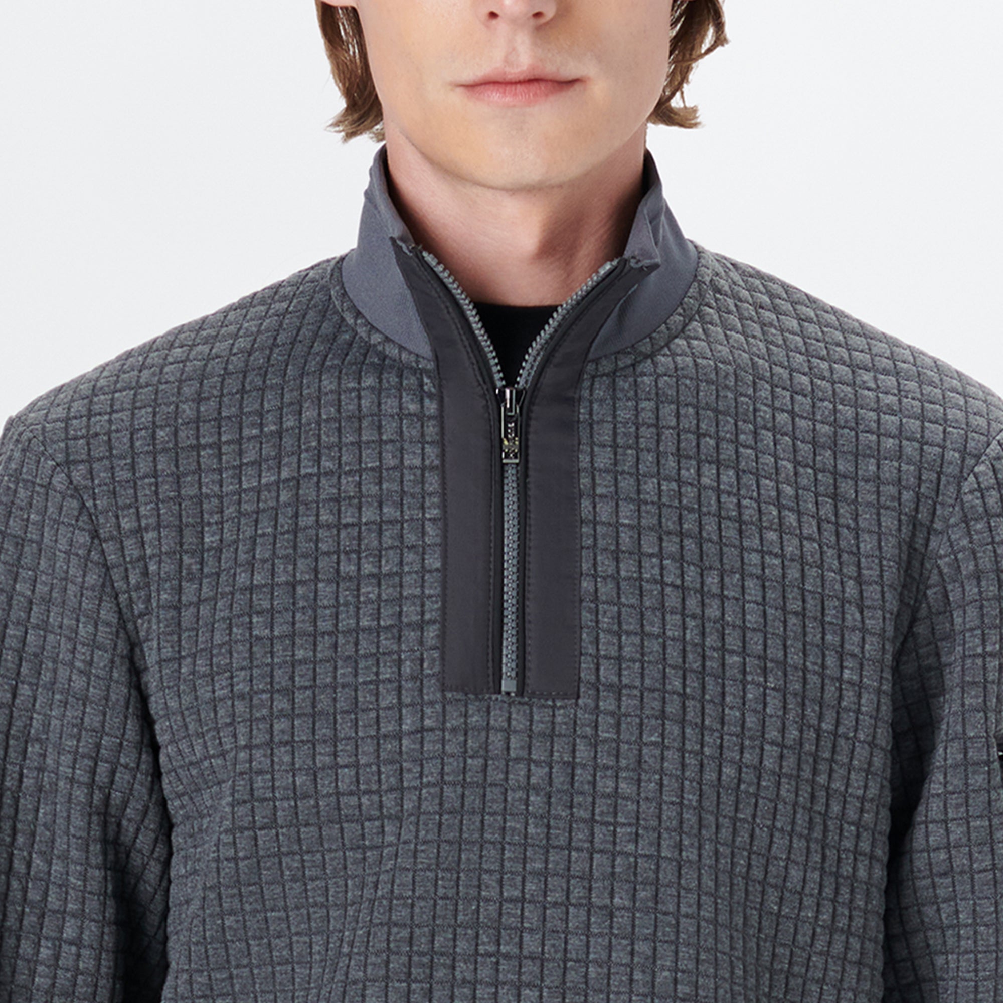 Long Sleeve Quarter Zip Pullover