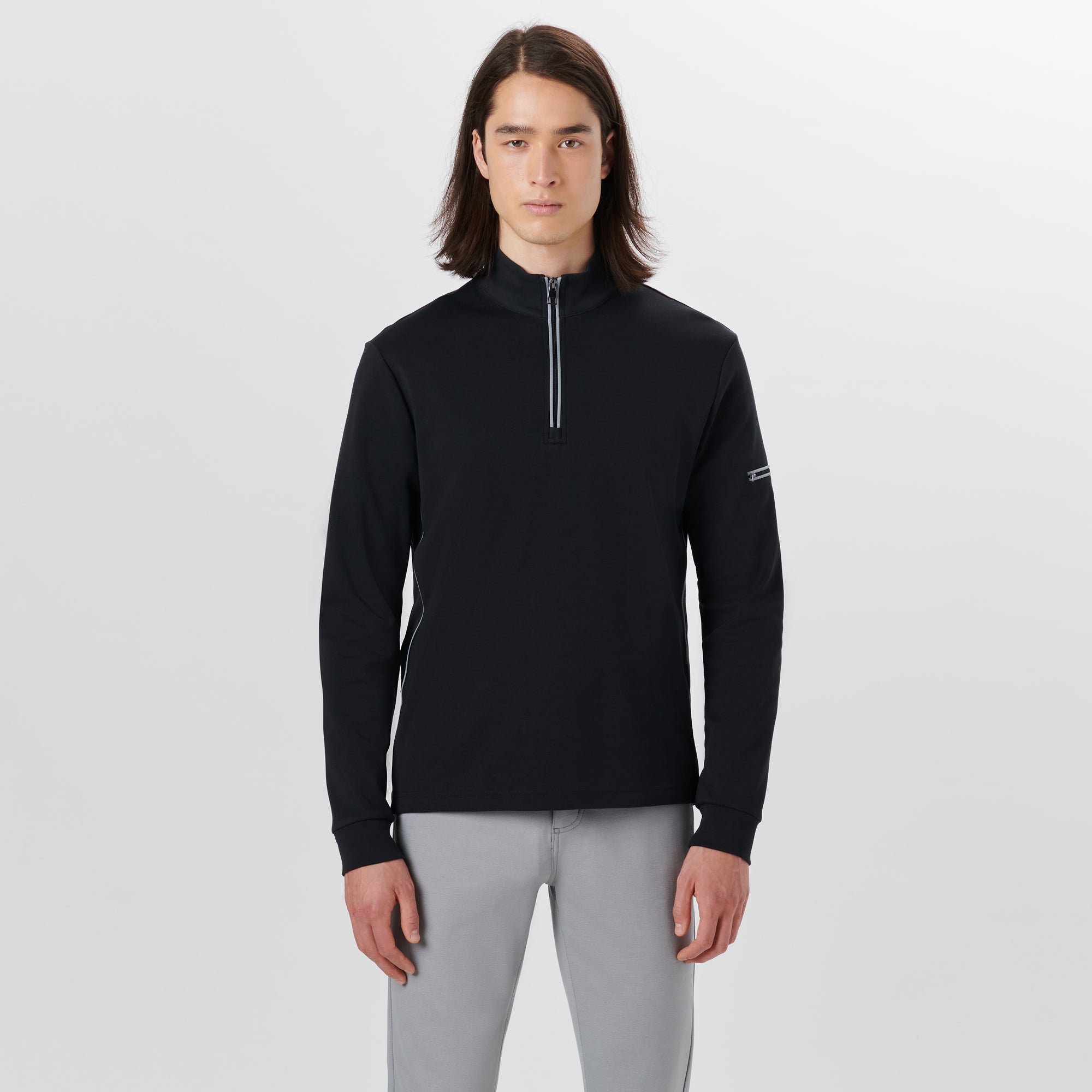 Long Sleeve Quarter Zip Pullover