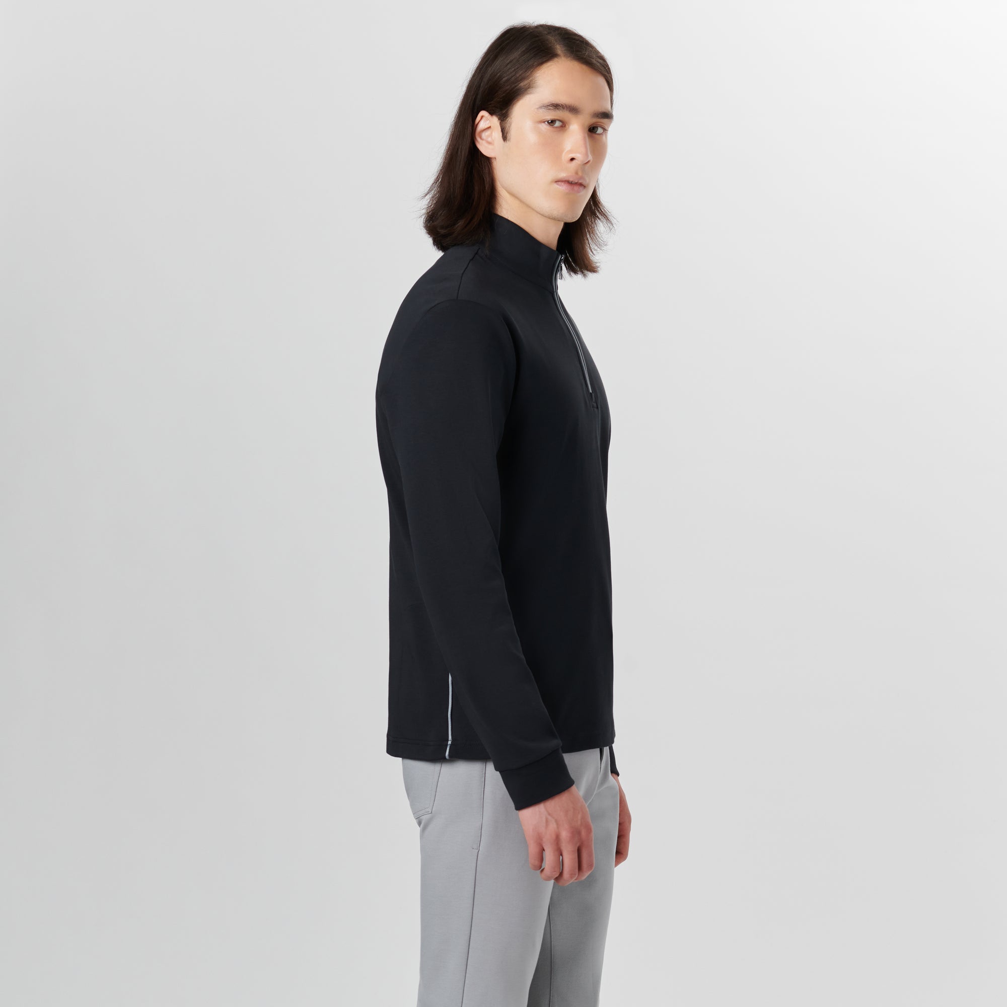 Long Sleeve Quarter Zip Pullover