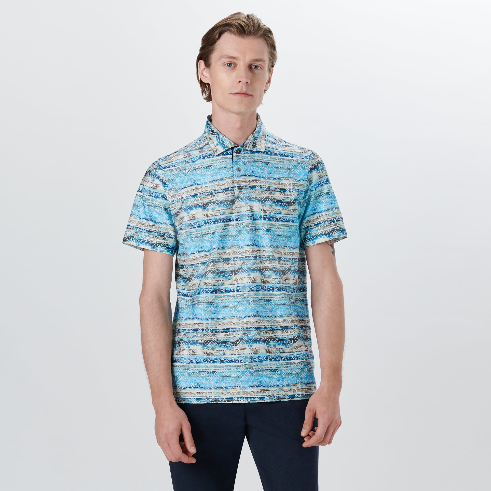 Hendrix Batik Print Polo