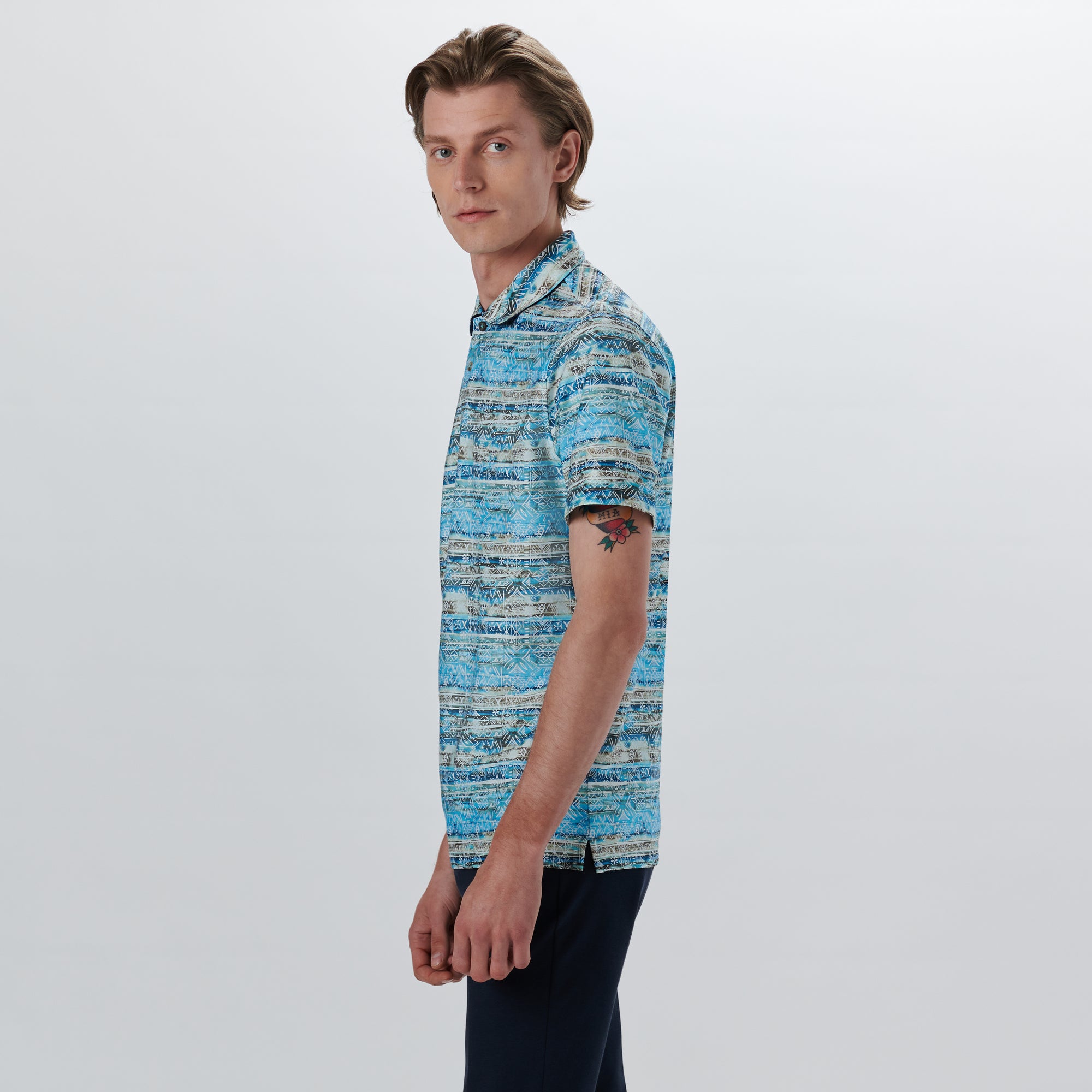 Hendrix Batik Print Polo