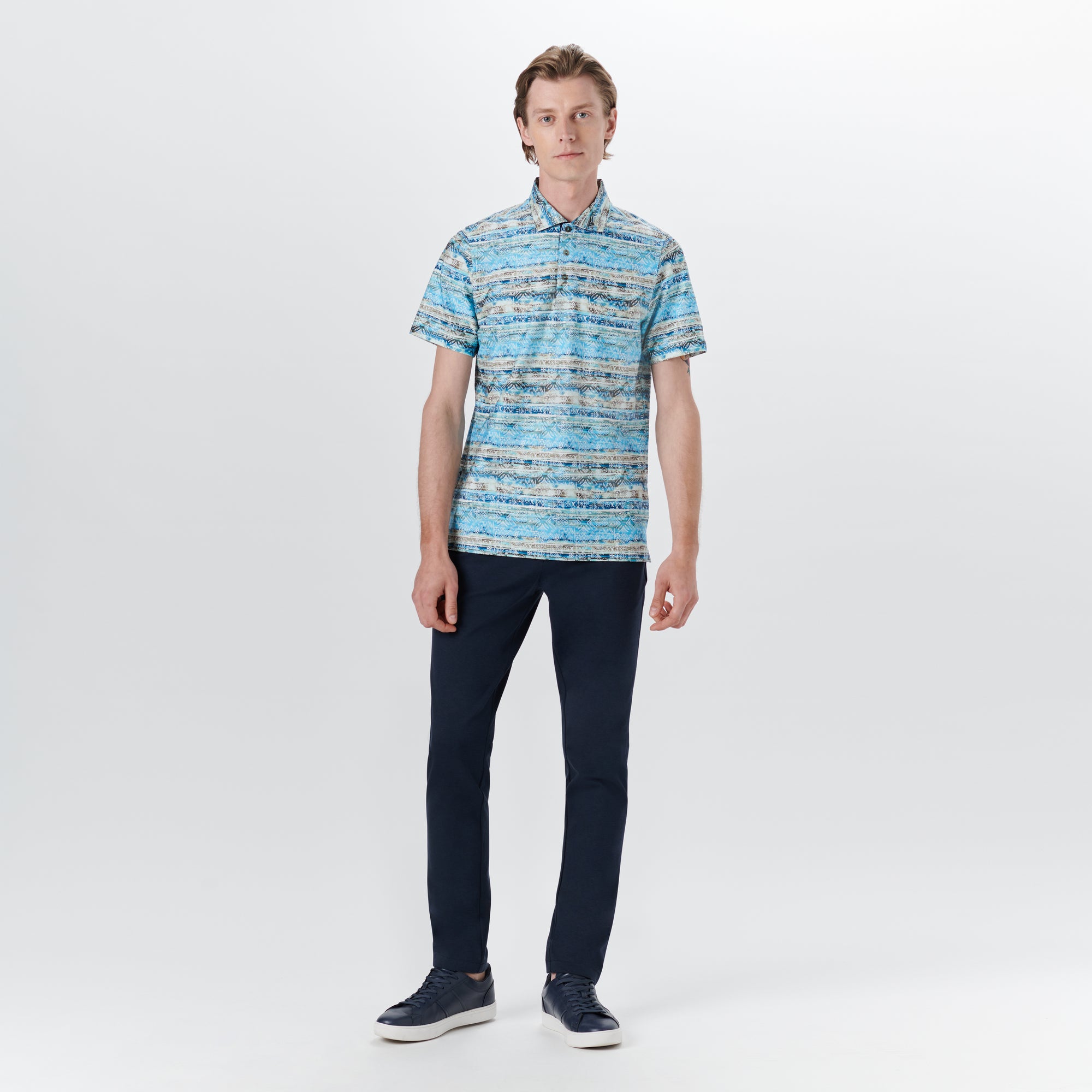 Hendrix Batik Print Polo