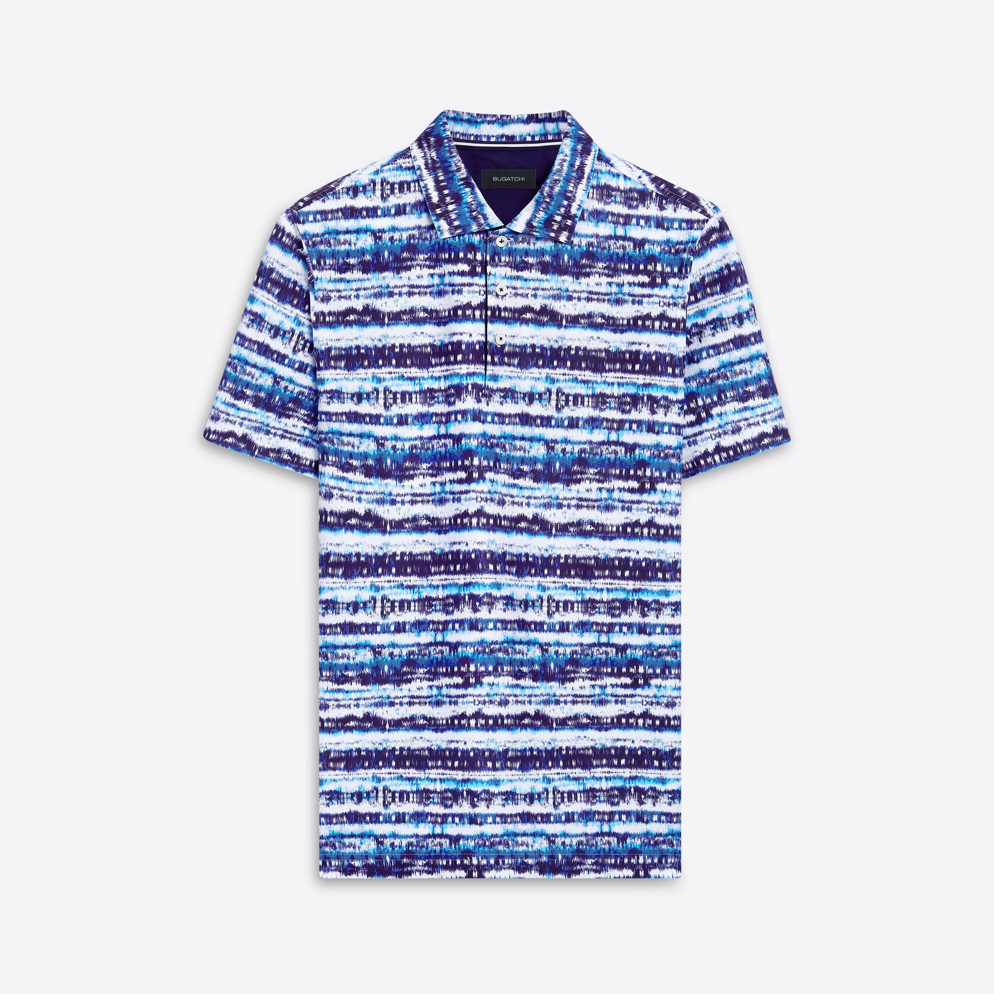 Hendrix Abstract Print Polo
