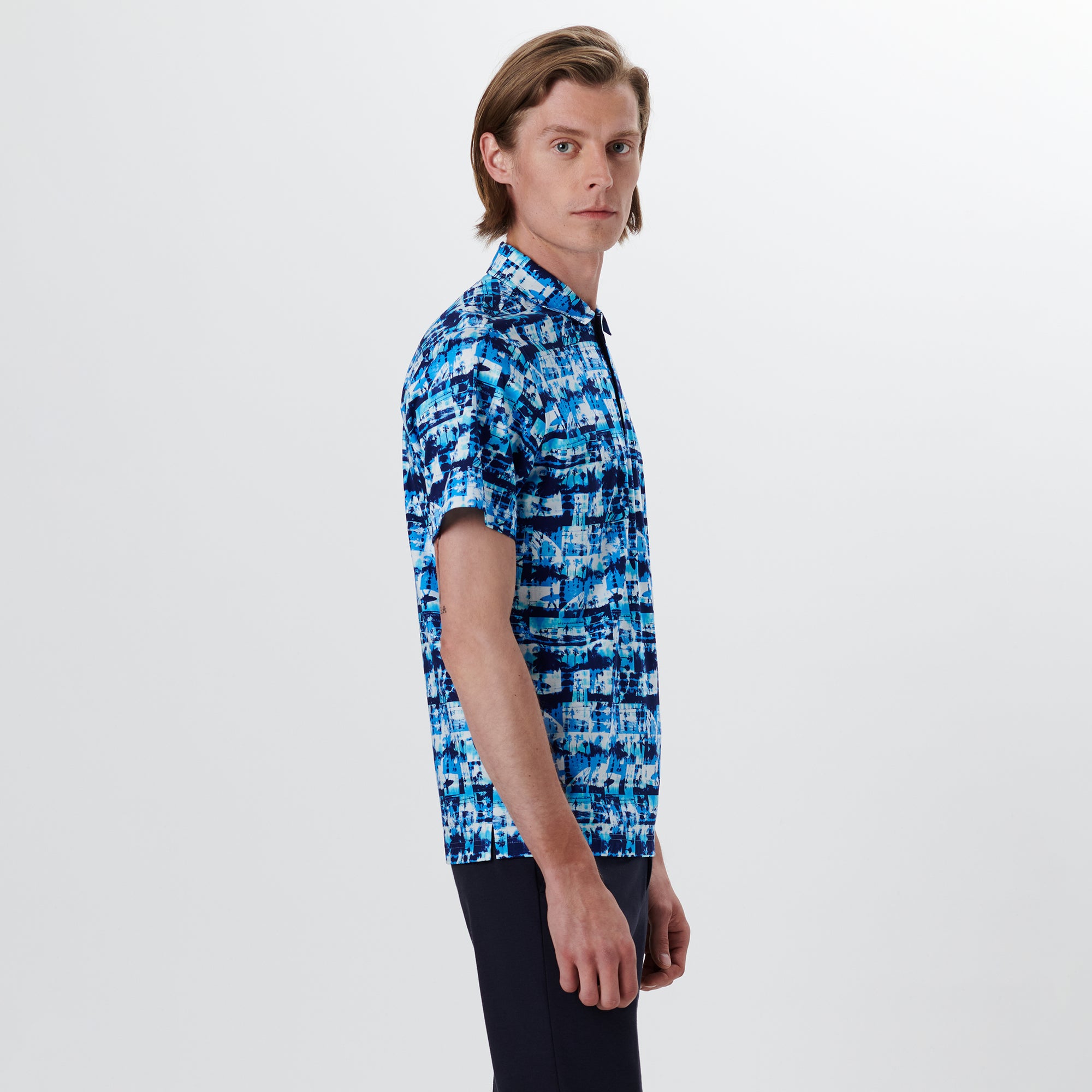 Hendrix Photo Collage Print Polo