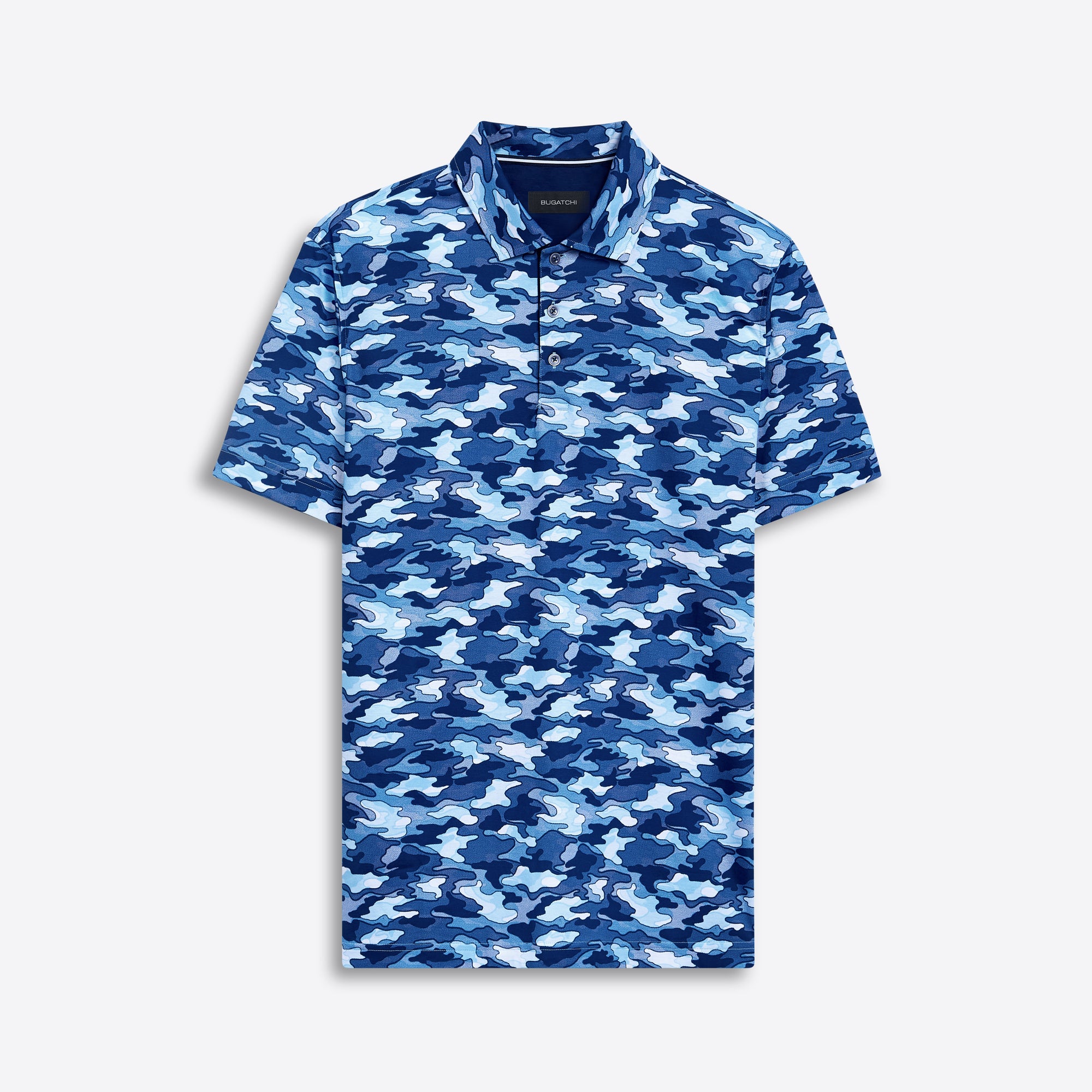 Hendrix Camouflage Print Polo