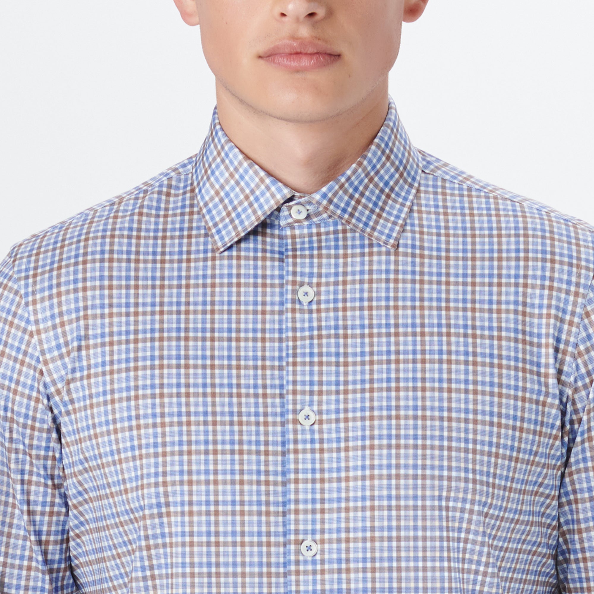 JAMES Plaid Check OoohCotton Shirt