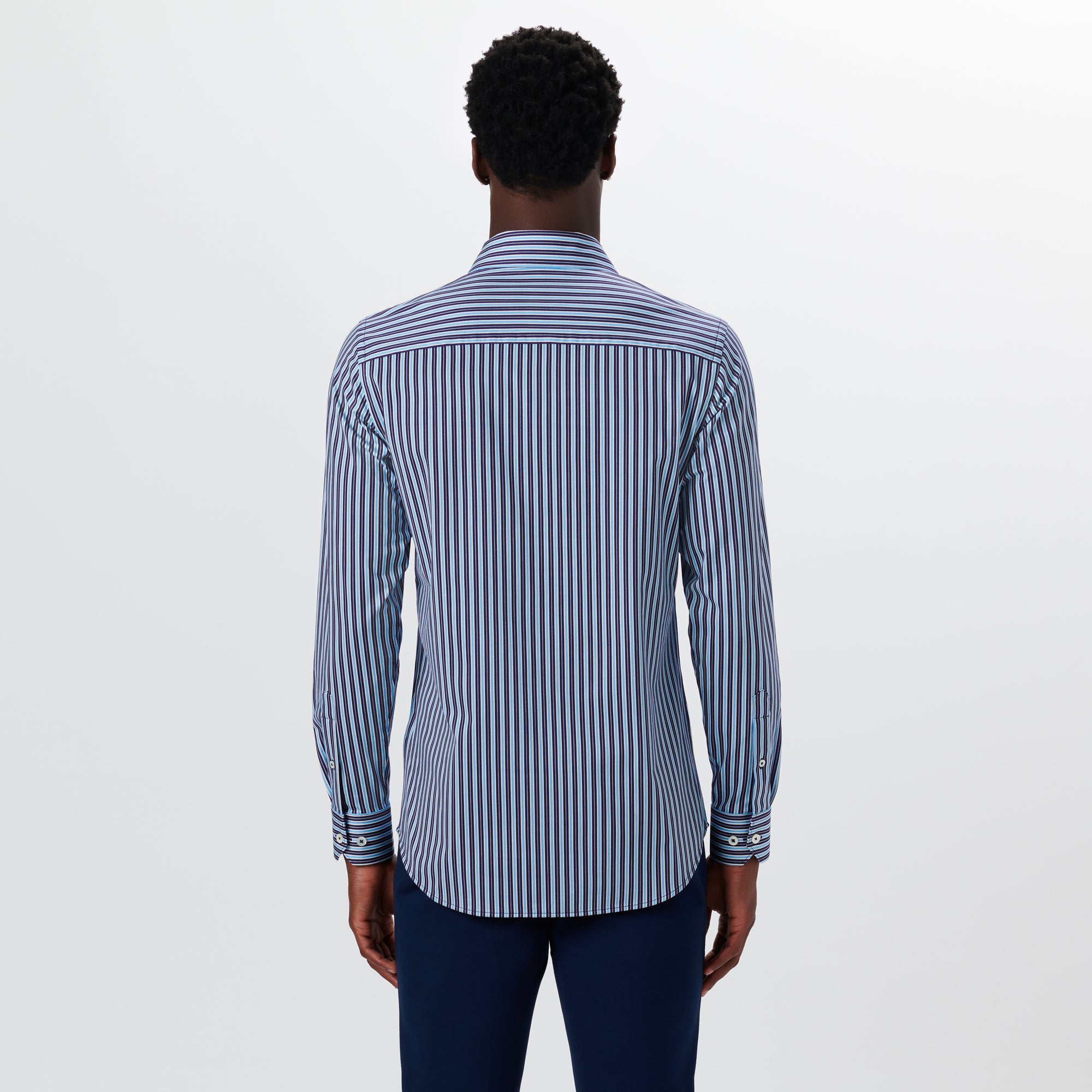 JAMES Shadow Stripe OoohCotton Shirt