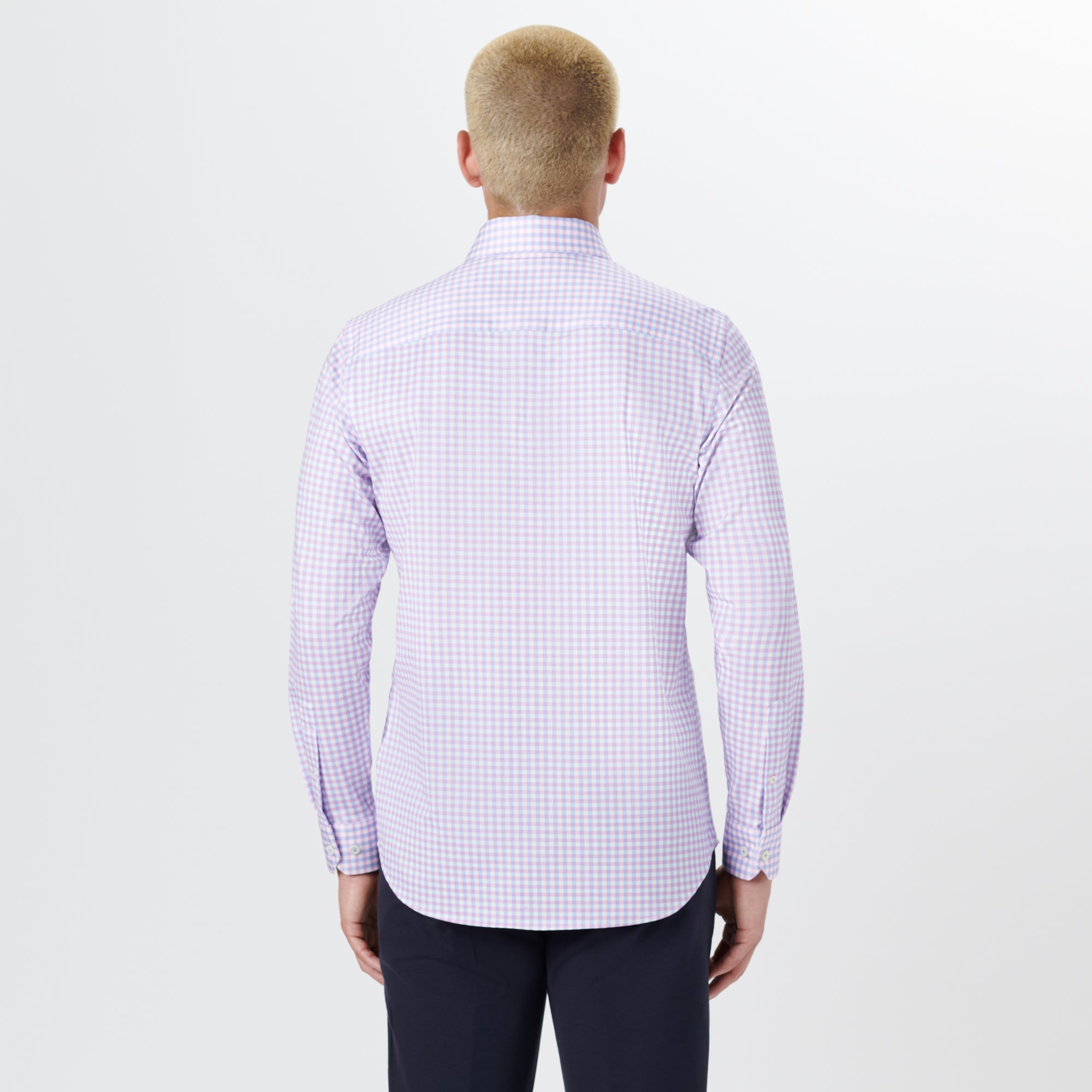 JAMES Gingham Check OoohCotton Twill Shirt
