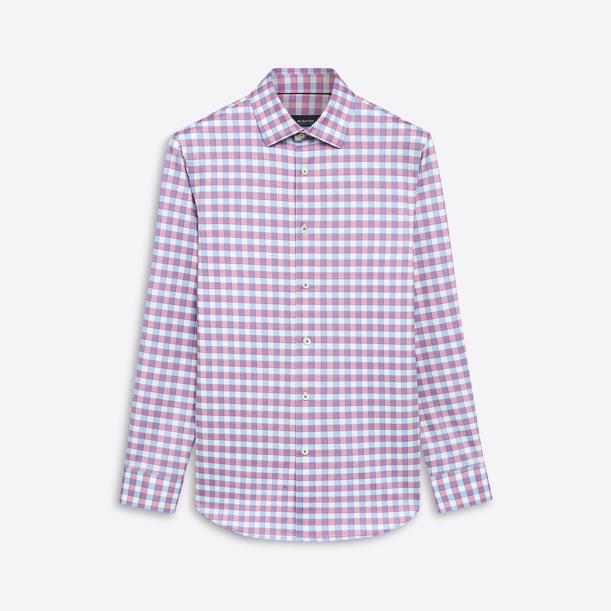 JAMES Gingham Check OoohCotton Twill Shirt