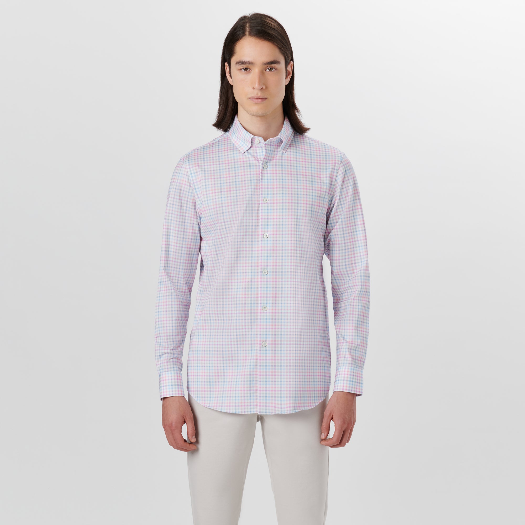 JAMES Mini Check OoohCotton Twill Shirt
