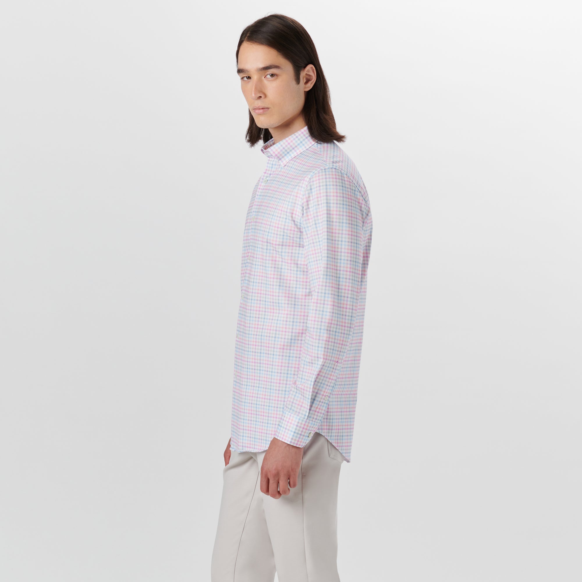 JAMES Mini Check OoohCotton Twill Shirt