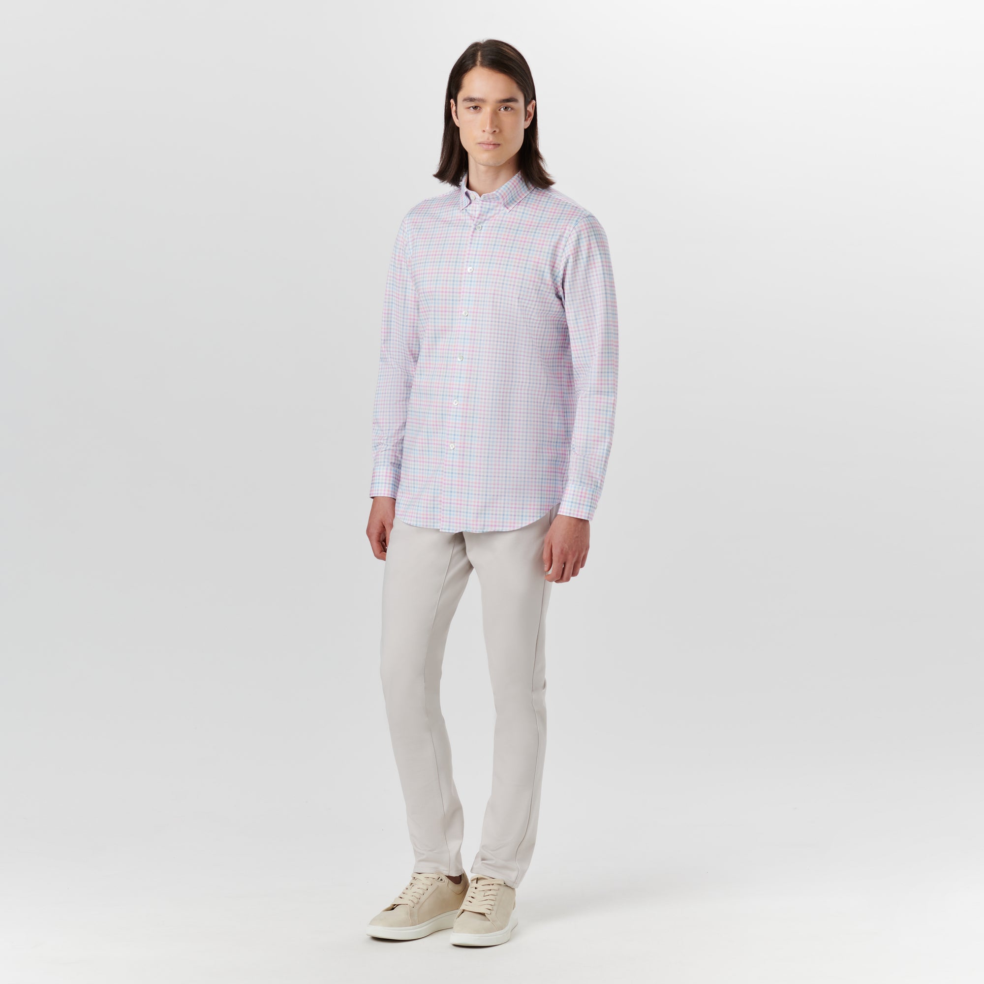 JAMES Mini Check OoohCotton Twill Shirt