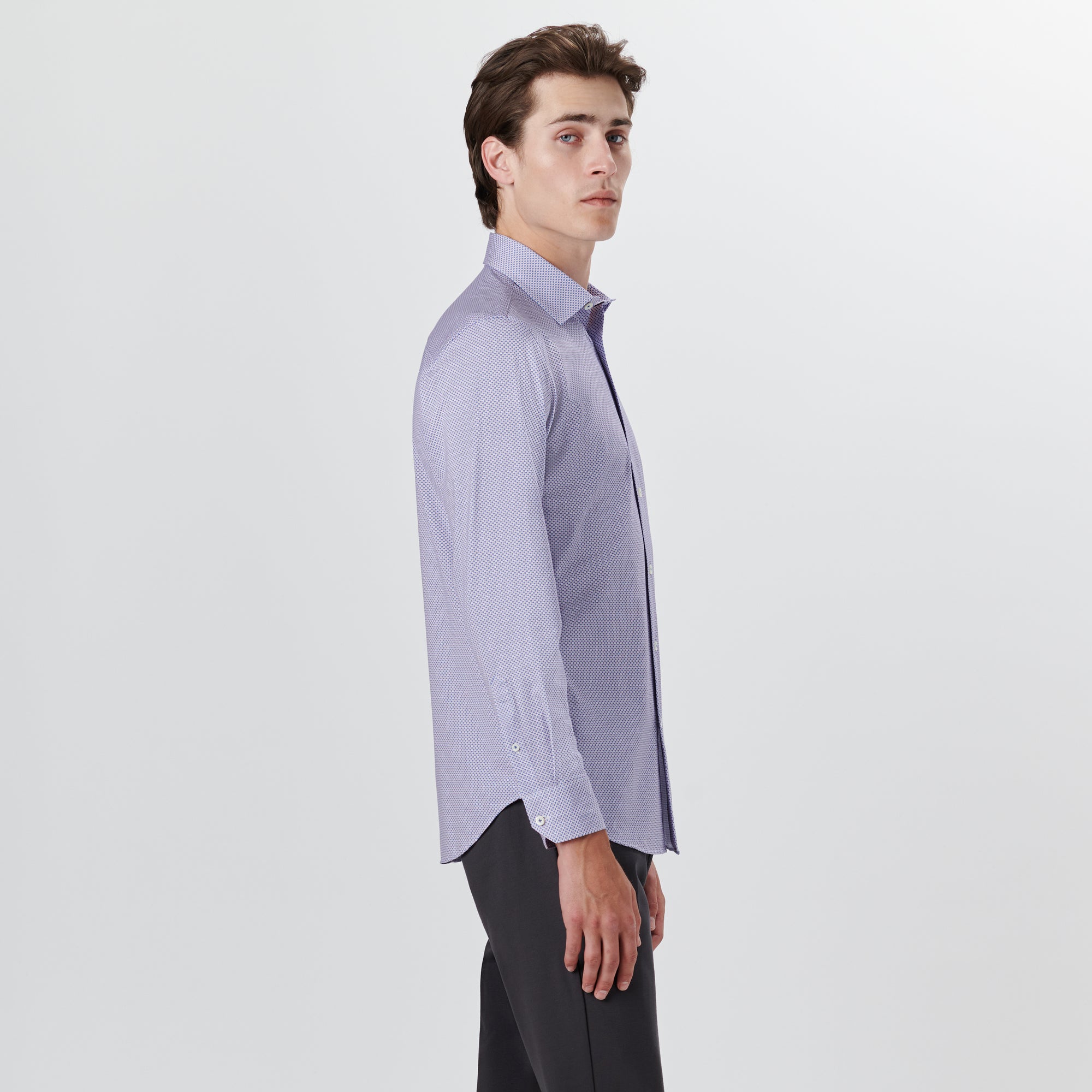 JAMES Checkerboard Print OoohCotton Shirt