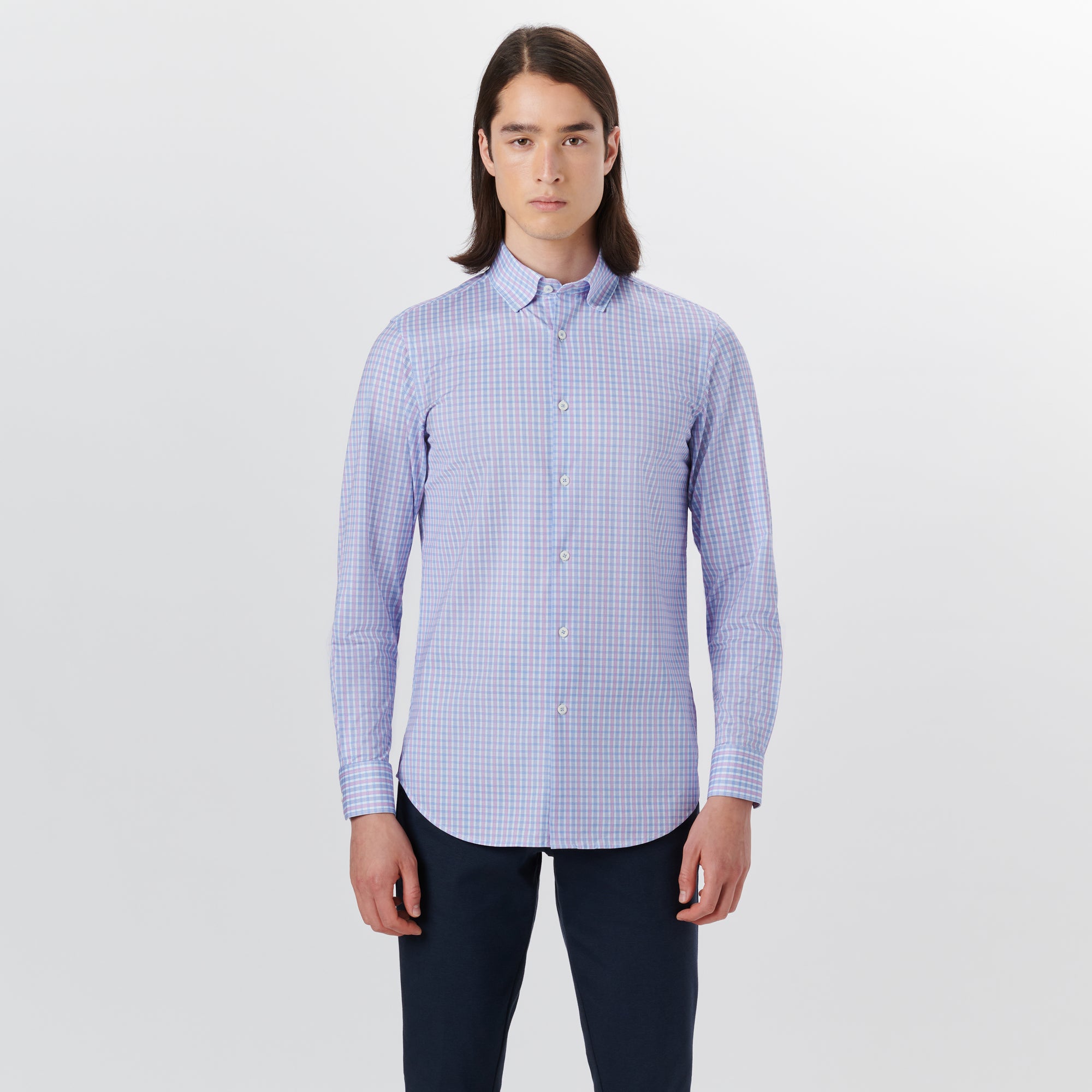 JAMES Plaid Check OoohCotton Shirt