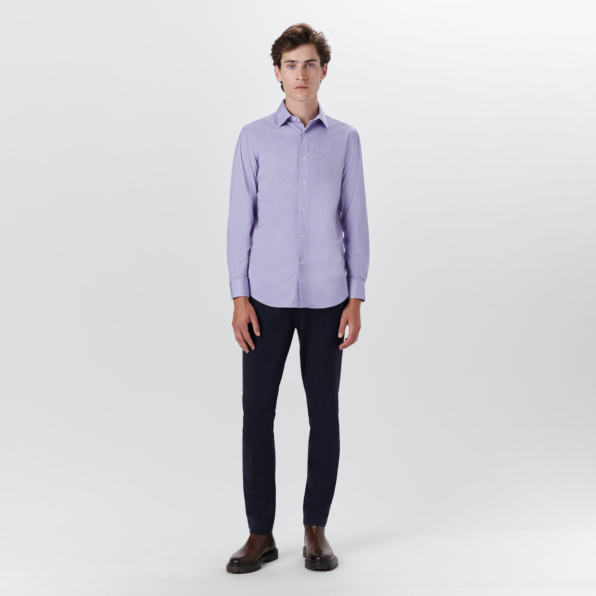 JAMES Mini Check OoohCotton Shirt