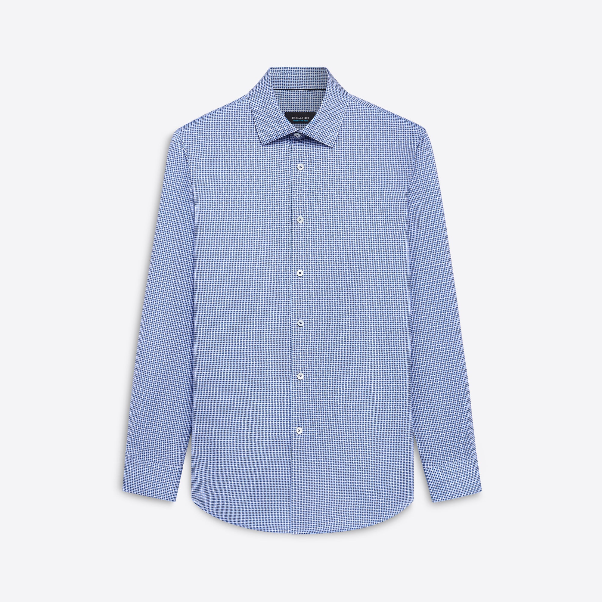 JAMES Hound's Tooth Check OoohCotton Shirt