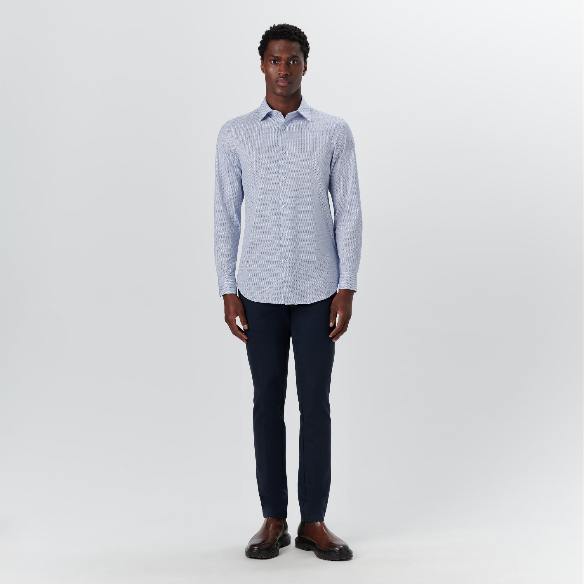 JAMES Rain Drop Print OoohCotton Shirt