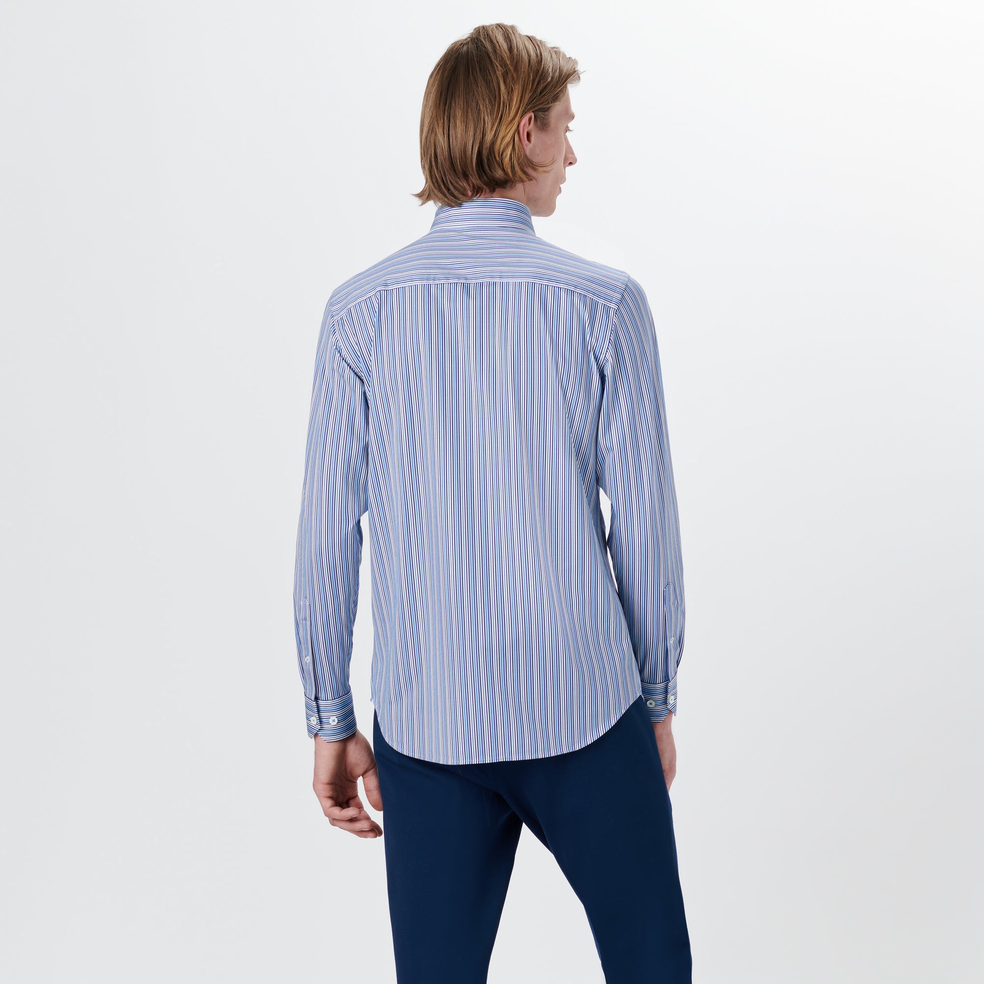 JAMES Barcode Stripe OoohCotton Shirt