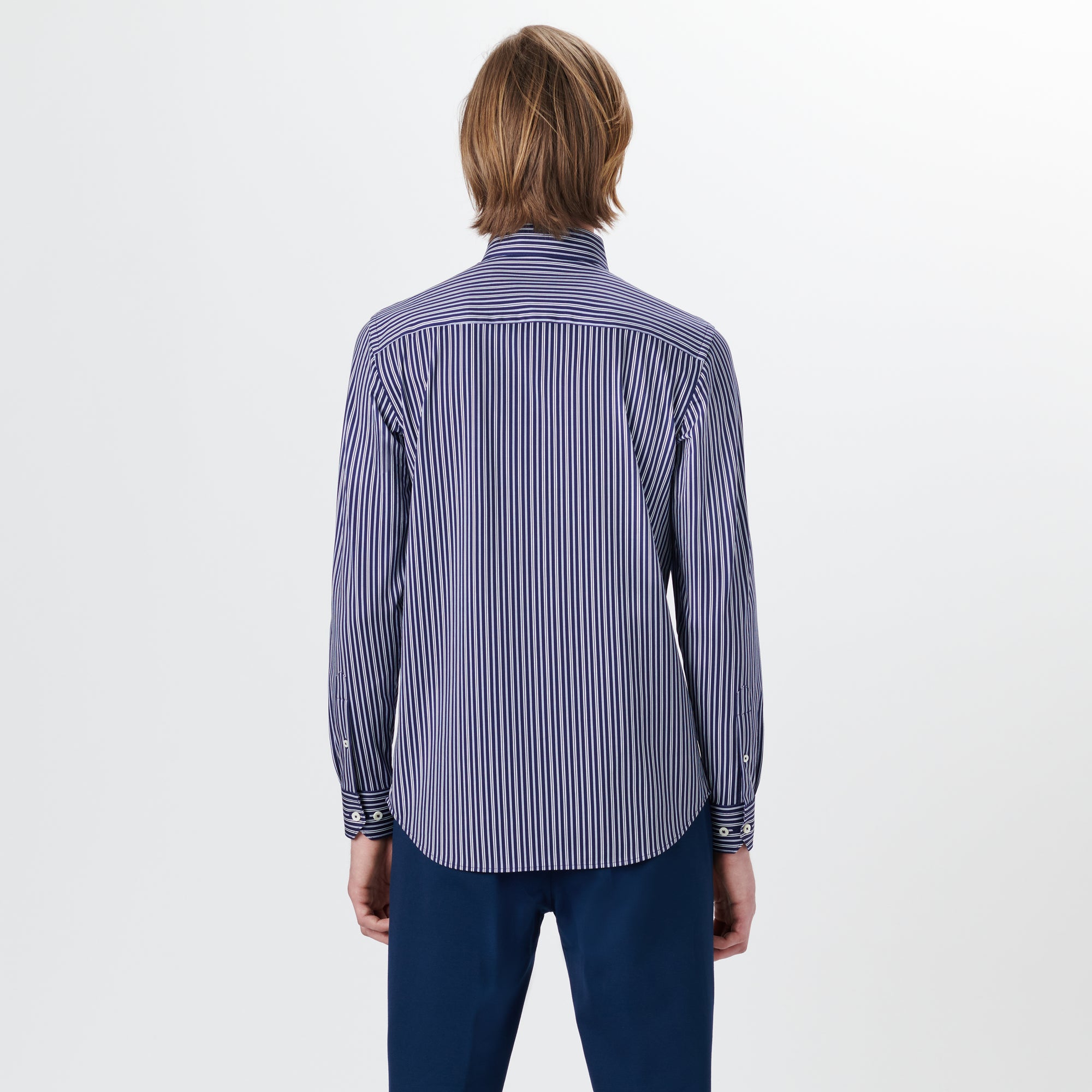 JAMES Shadow Stripe OoohCotton Shirt