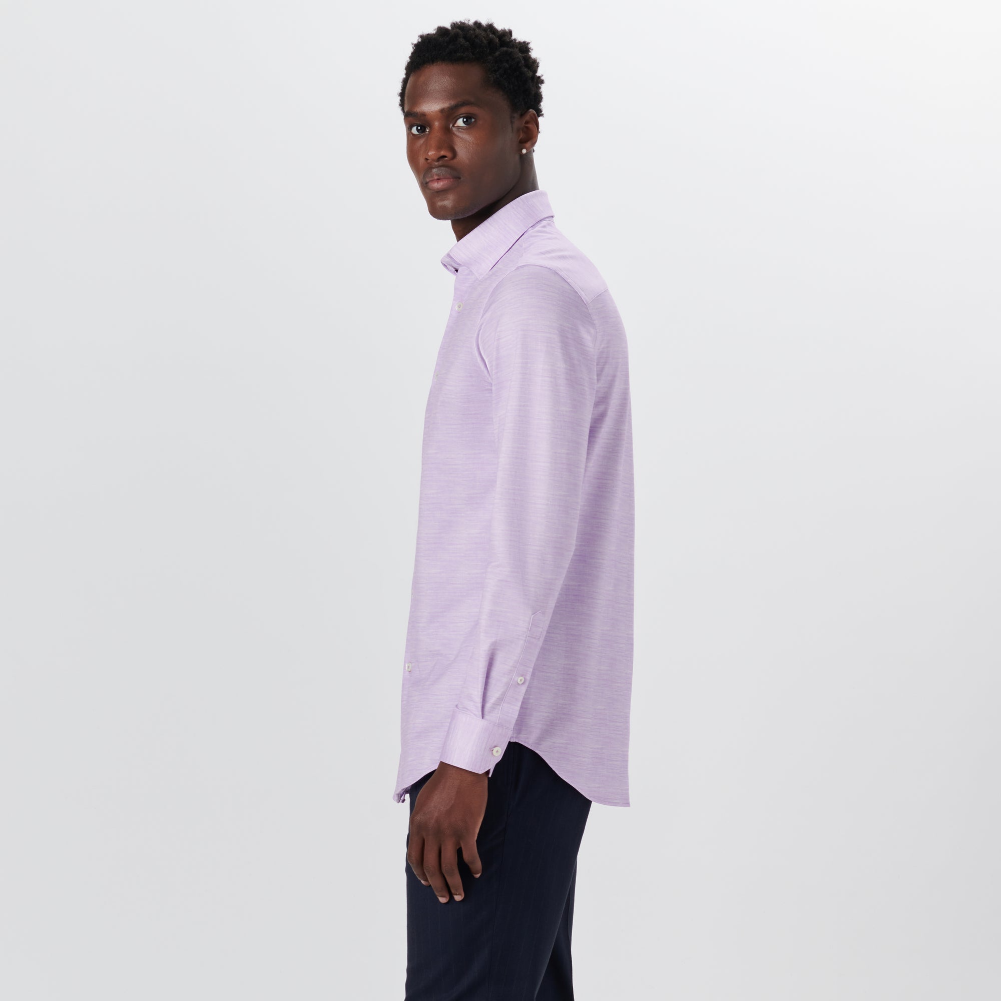 JAMES Striated OoohCotton Twill Shirt