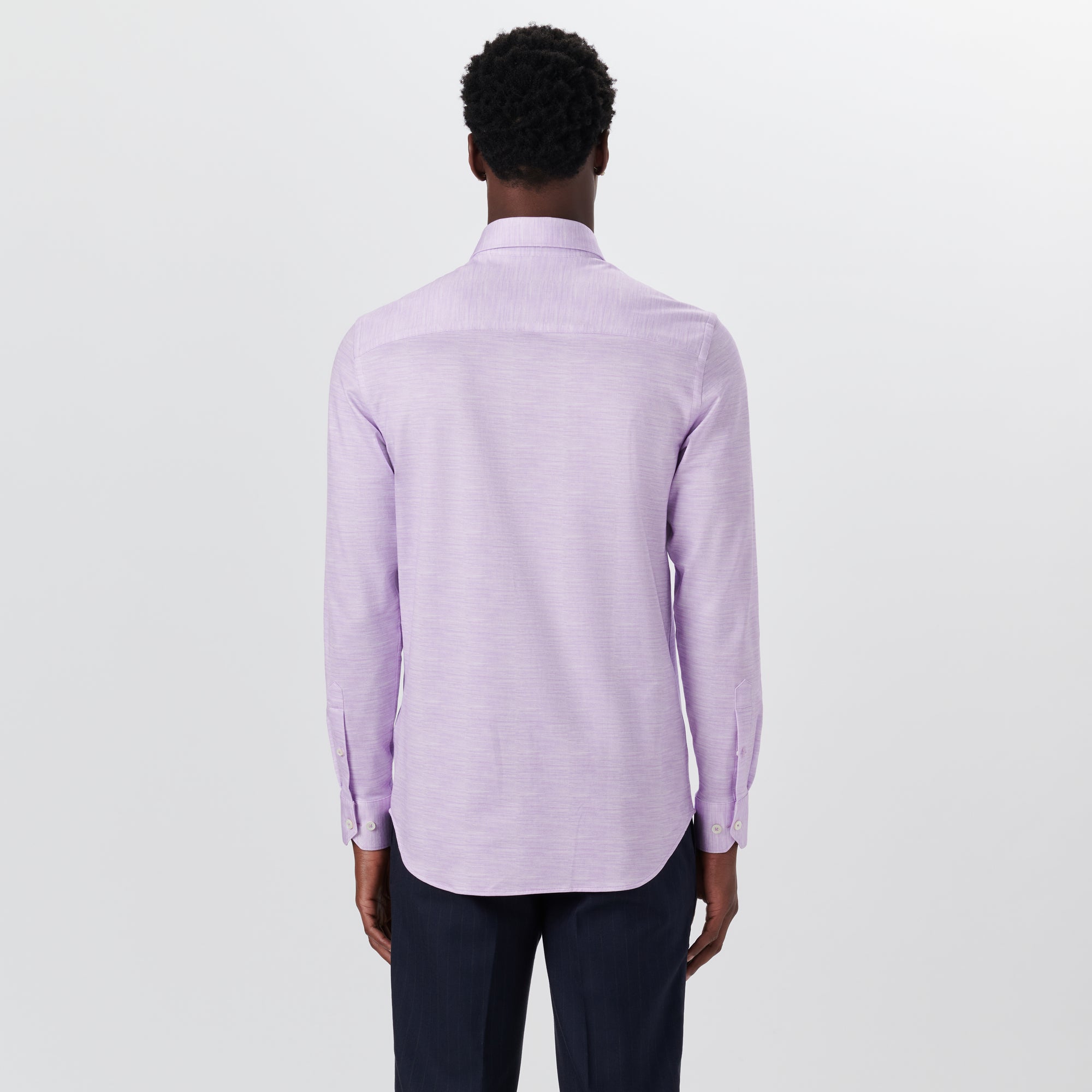 JAMES Striated OoohCotton Twill Shirt