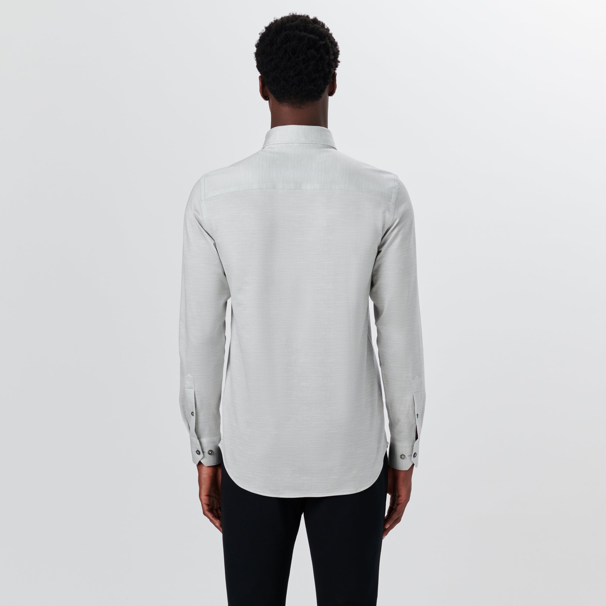 JAMES Striated OoohCotton Twill Shirt