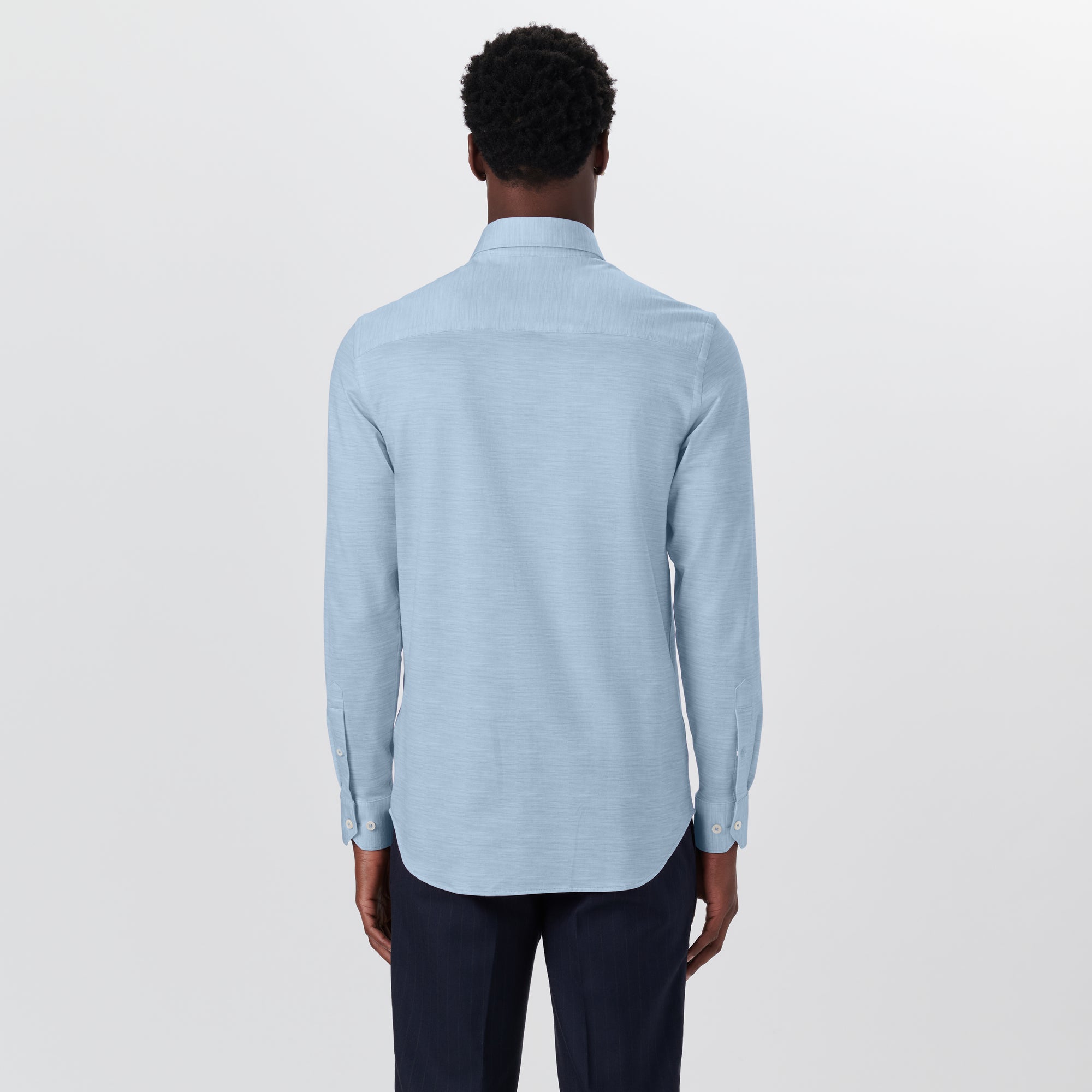 JAMES Striated OoohCotton Twill Shirt