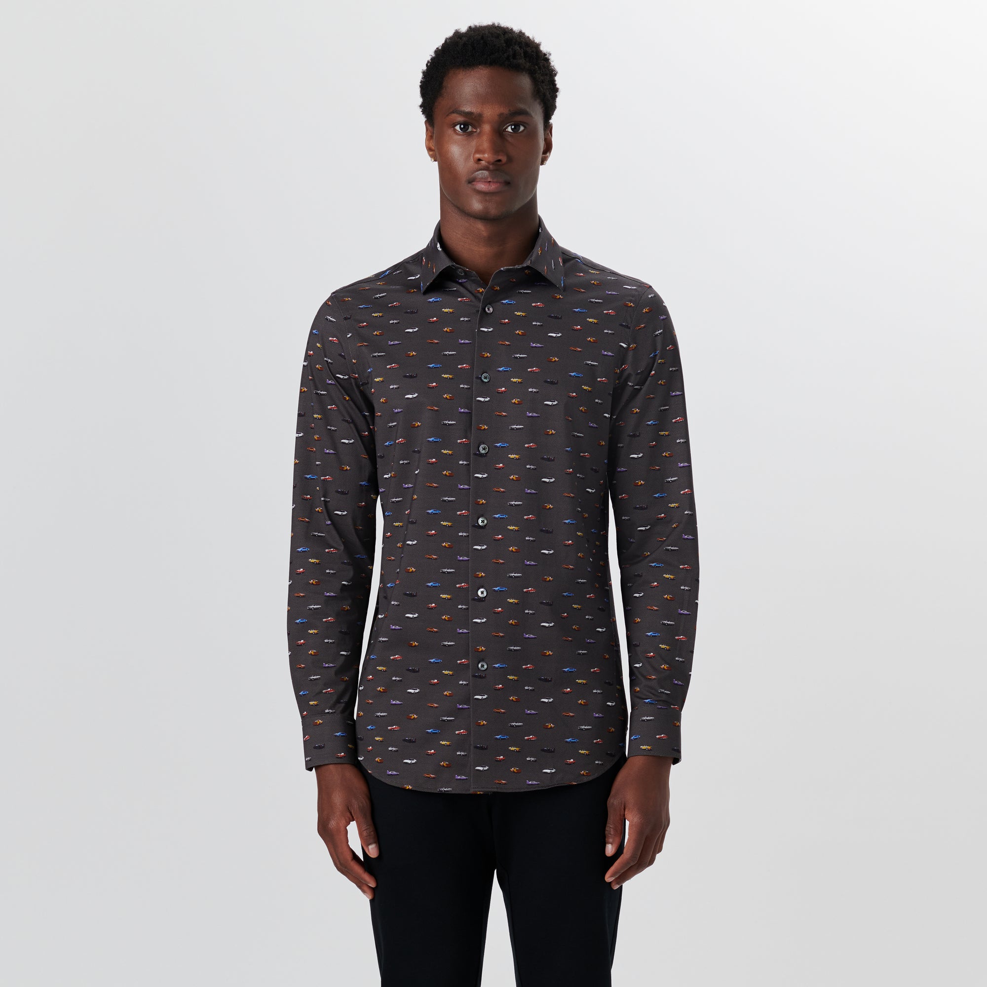 JAMES Vintage Cars Print OoohCotton Shirt