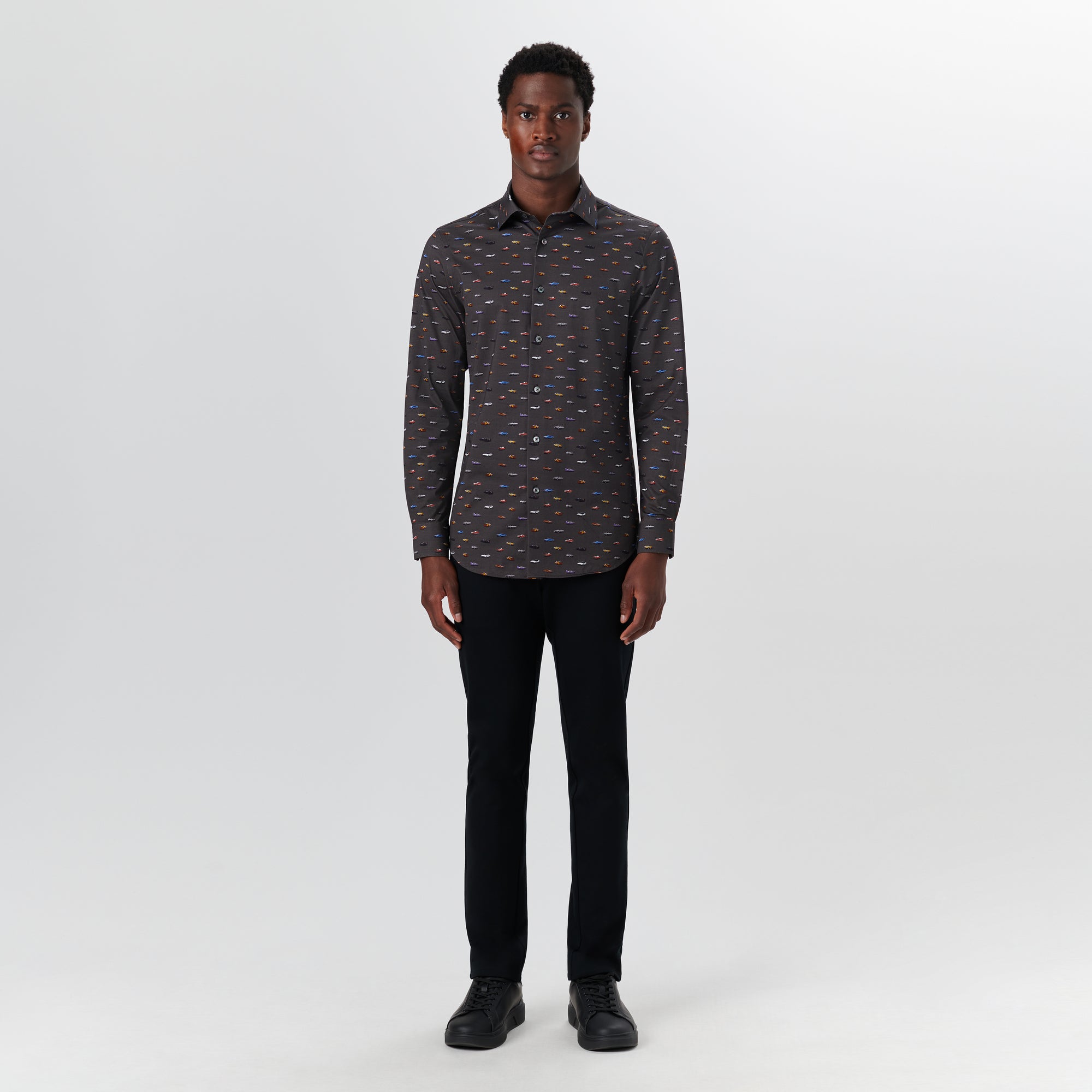 JAMES Vintage Cars Print OoohCotton Shirt