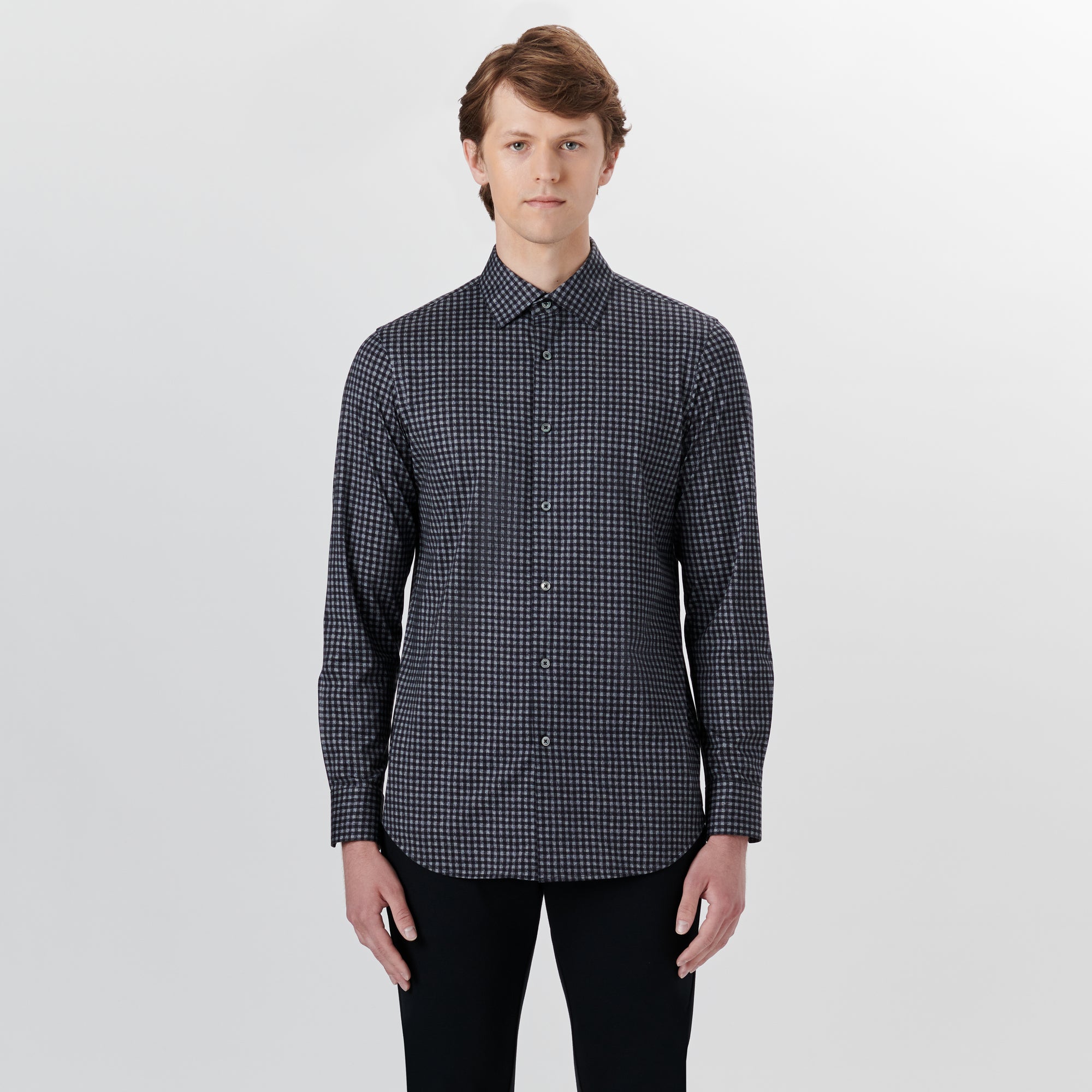JAMES Gingham Check OoohCotton Shirt