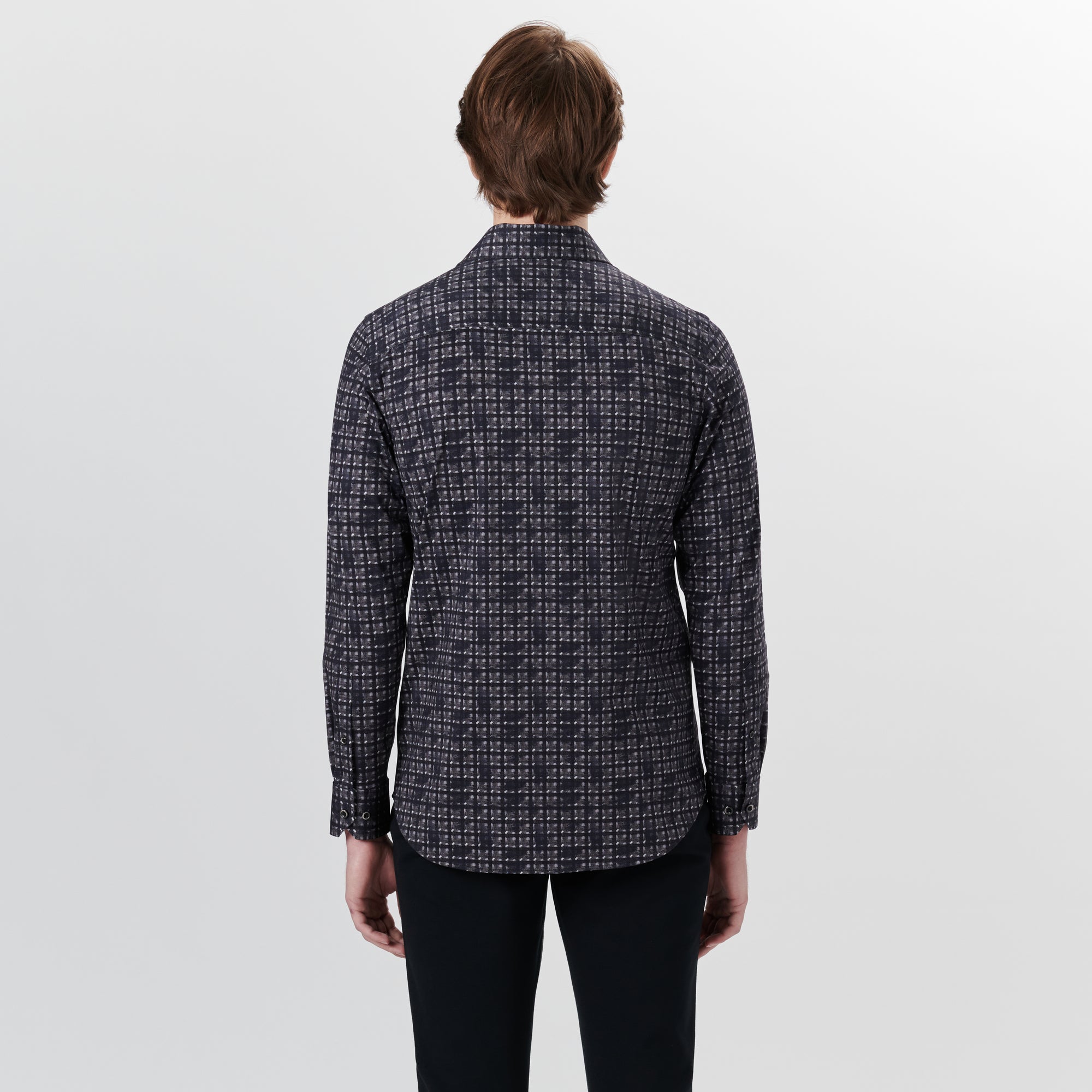 JAMES Grid Check OoohCotton Shirt