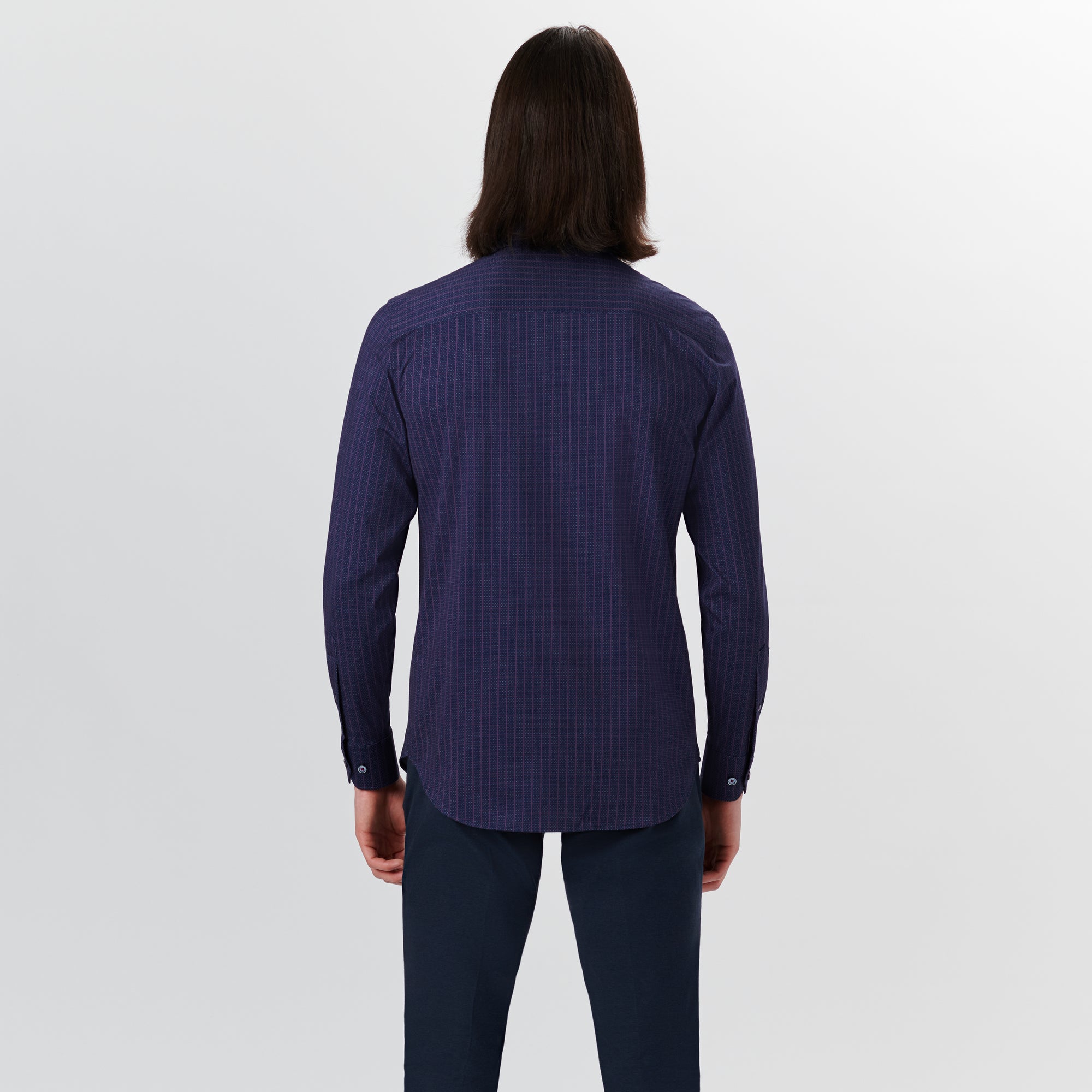 JAMES Dot and Check OoohCotton Shirt
