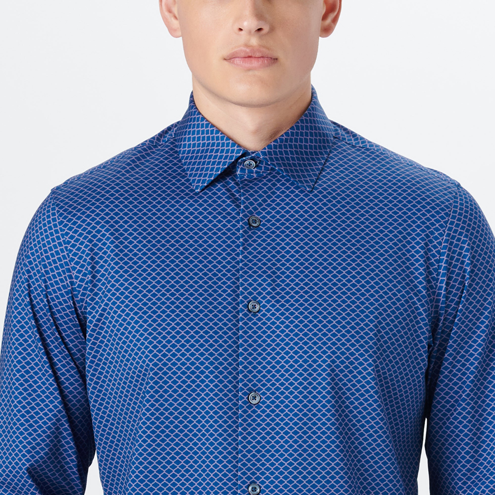 JAMES Ogee Print OoohCotton Twill Shirt