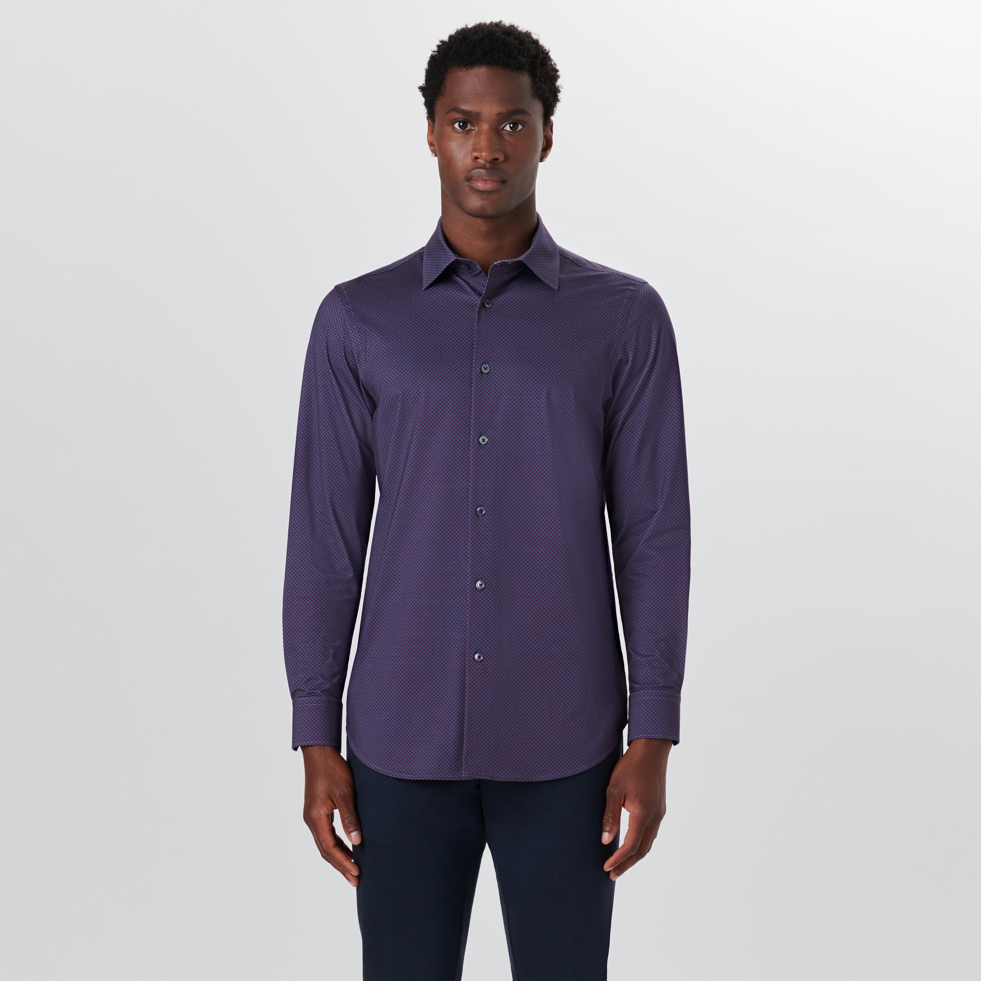 JAMES Dot Print OoohCotton Shirt