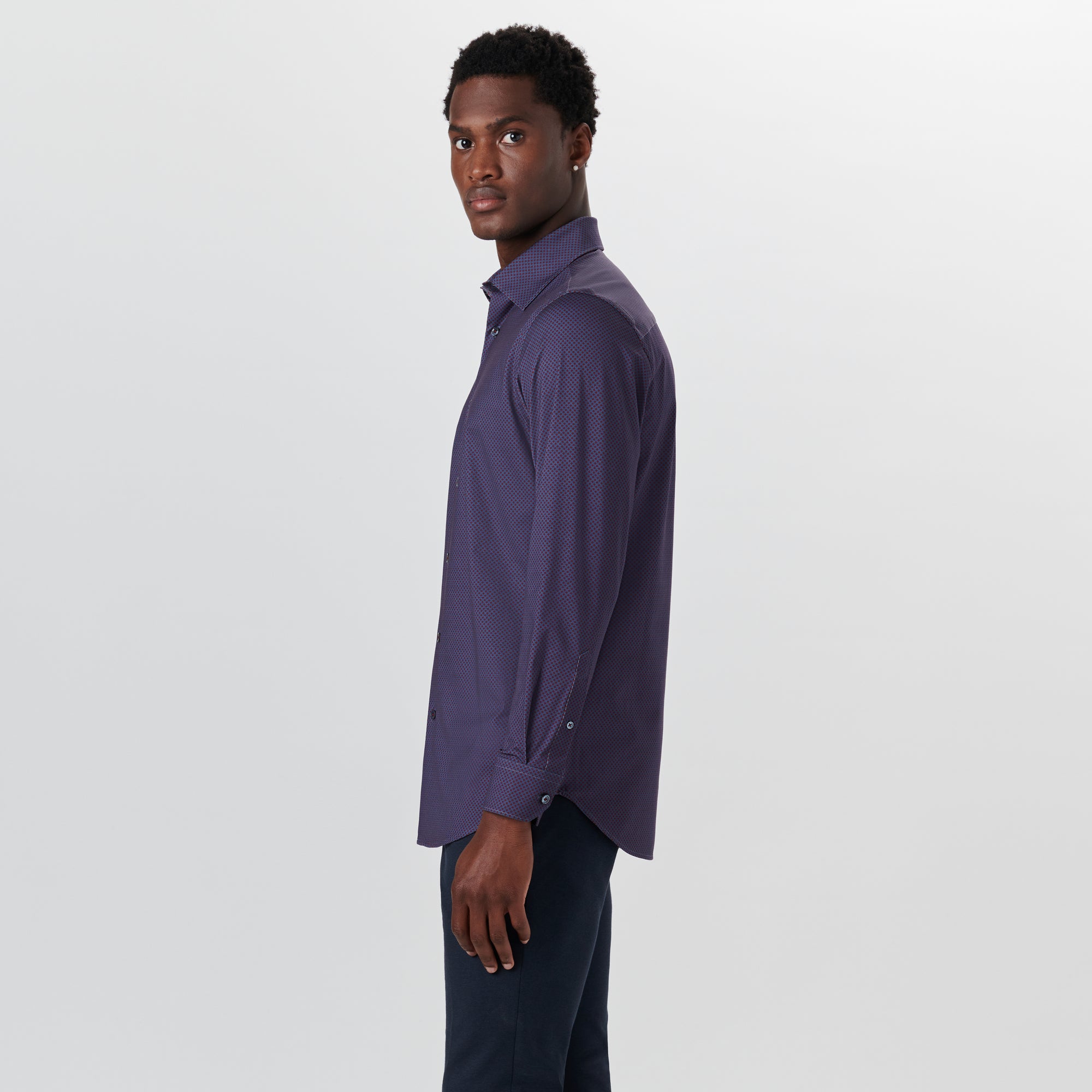 JAMES Dot Print OoohCotton Shirt