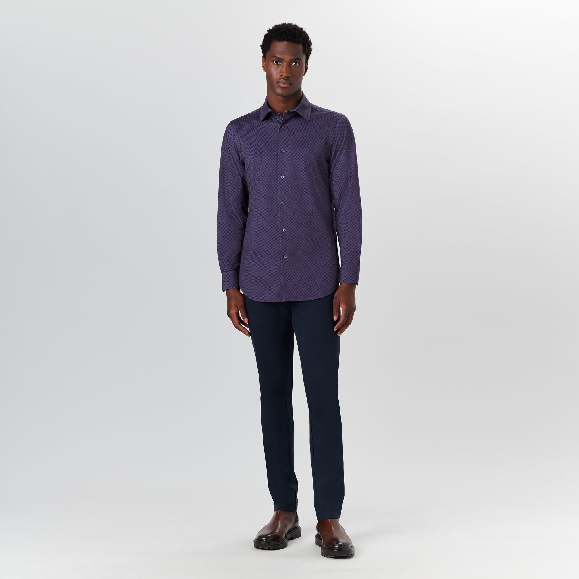 JAMES Dot Print OoohCotton Shirt