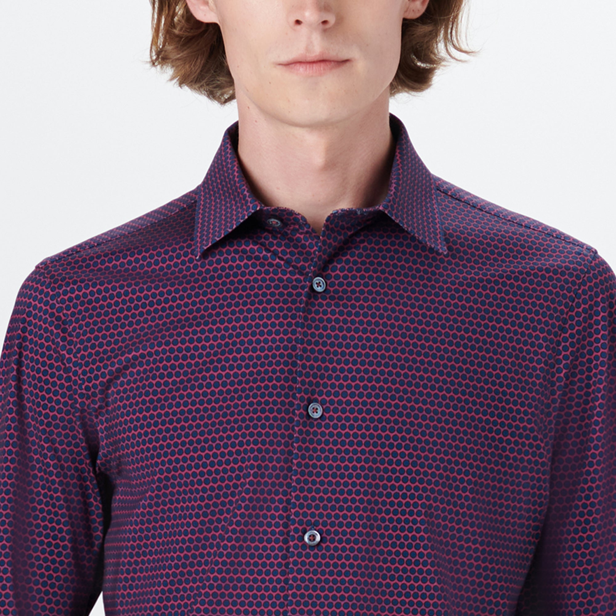JAMES Polka Dot Print OoohCotton Shirt