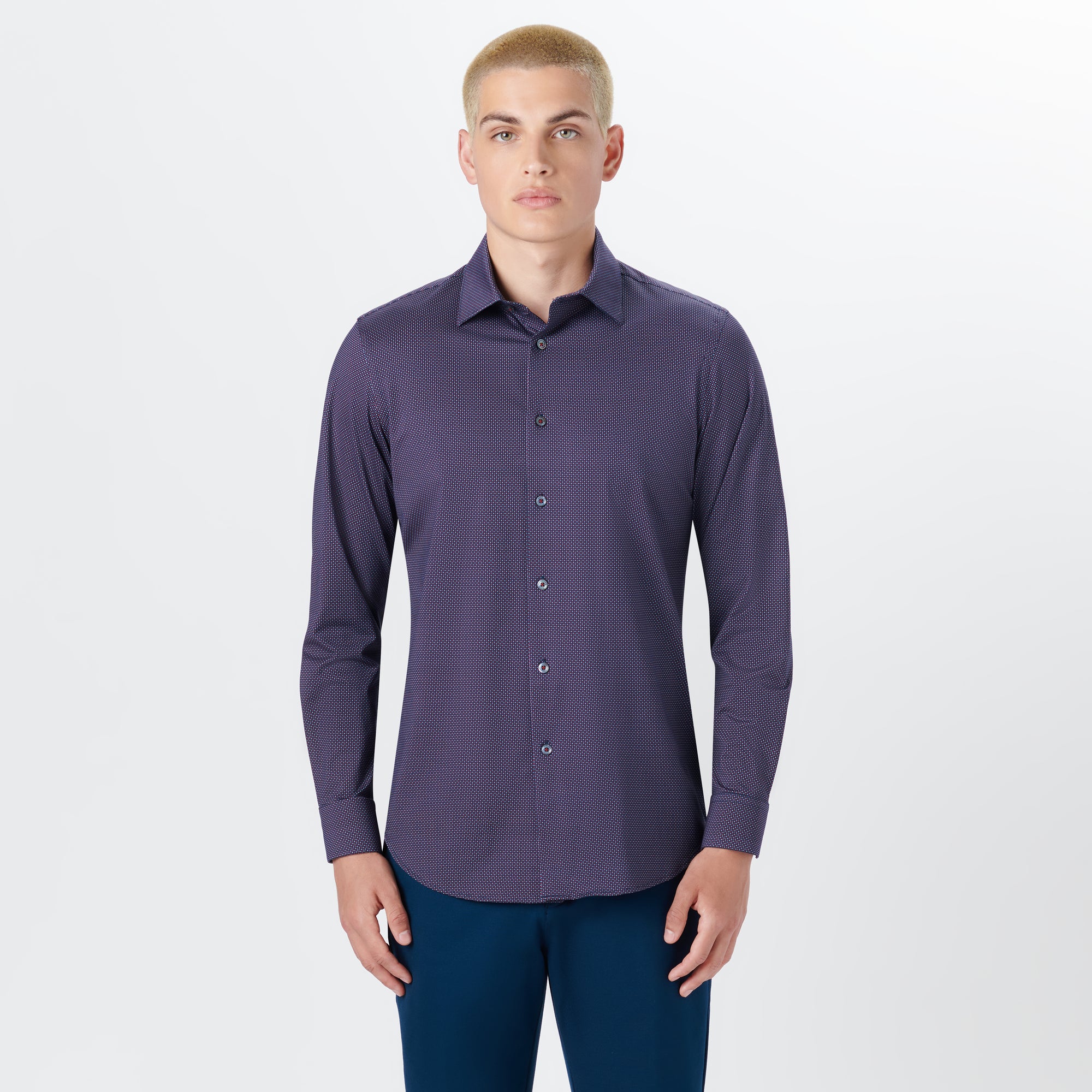 JAMES Dot Print OoohCotton Shirt