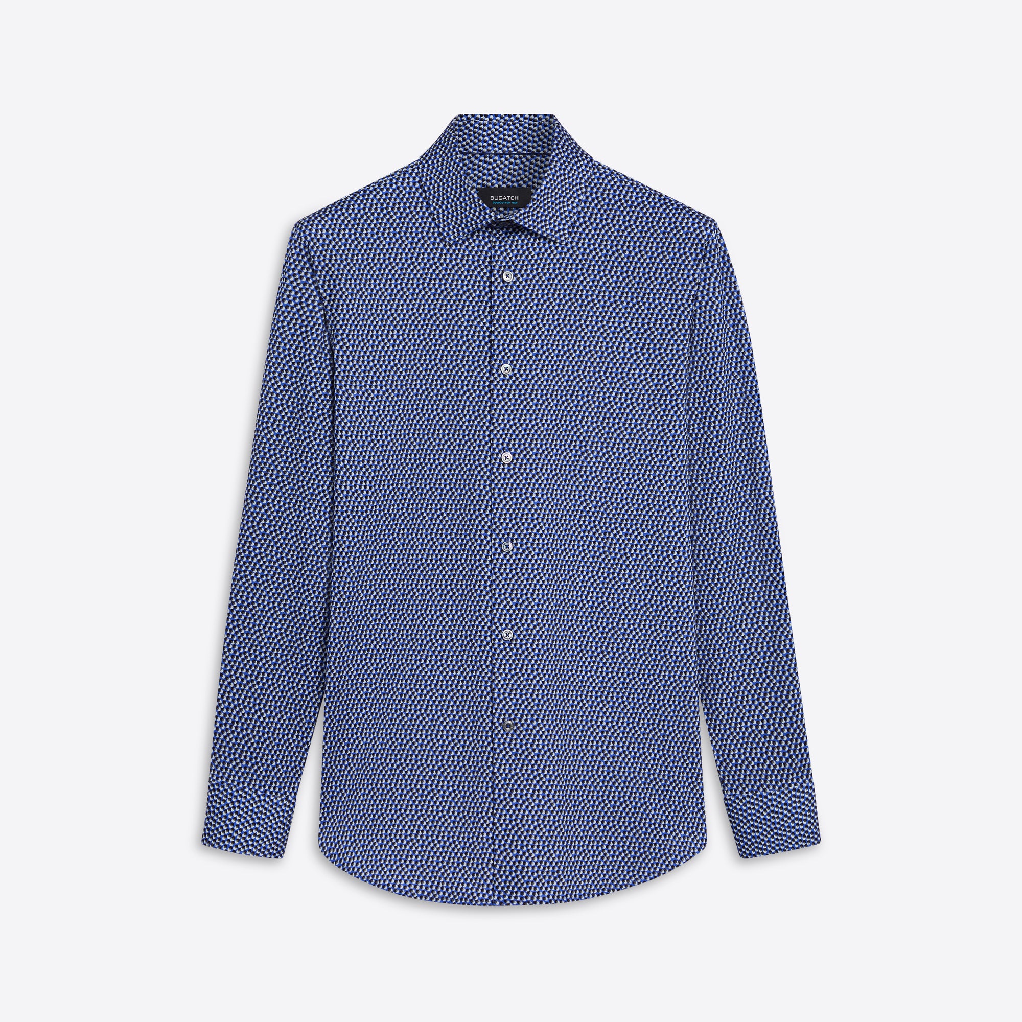 JAMES Geometric Print OoohCotton Shirt
