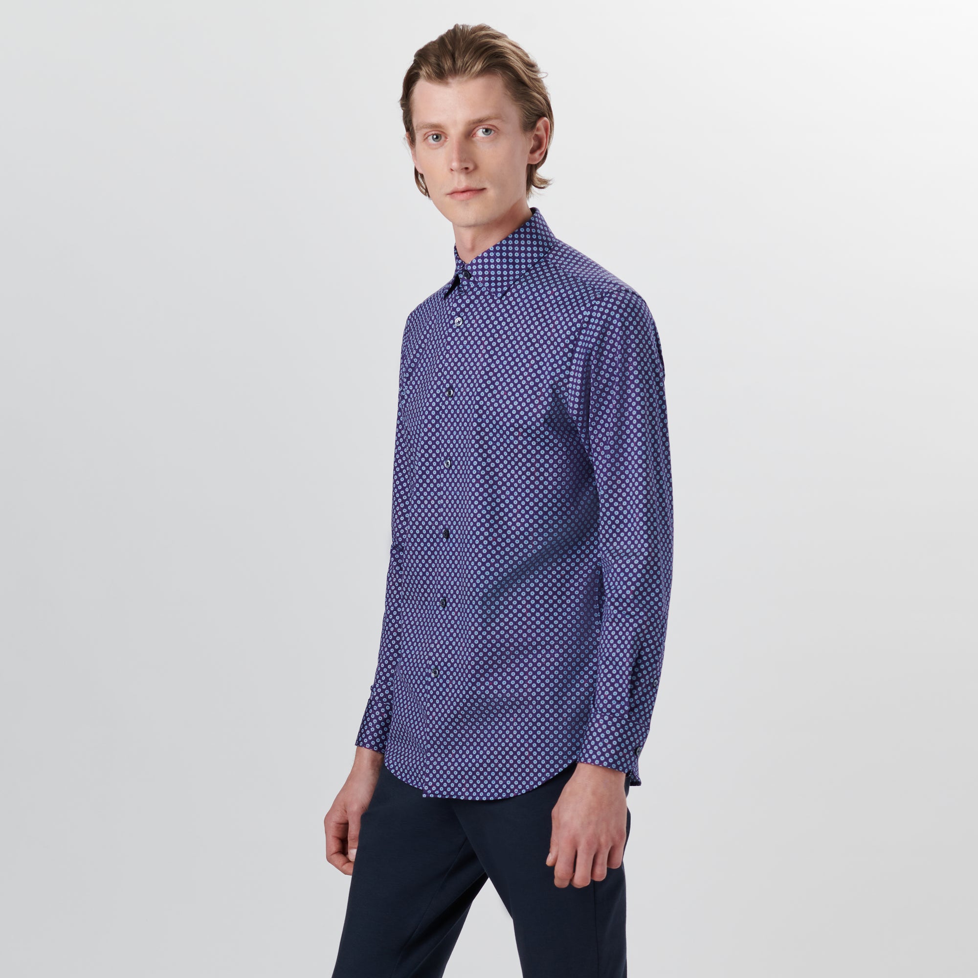 JAMES Medallion Print OoohCotton Shirt