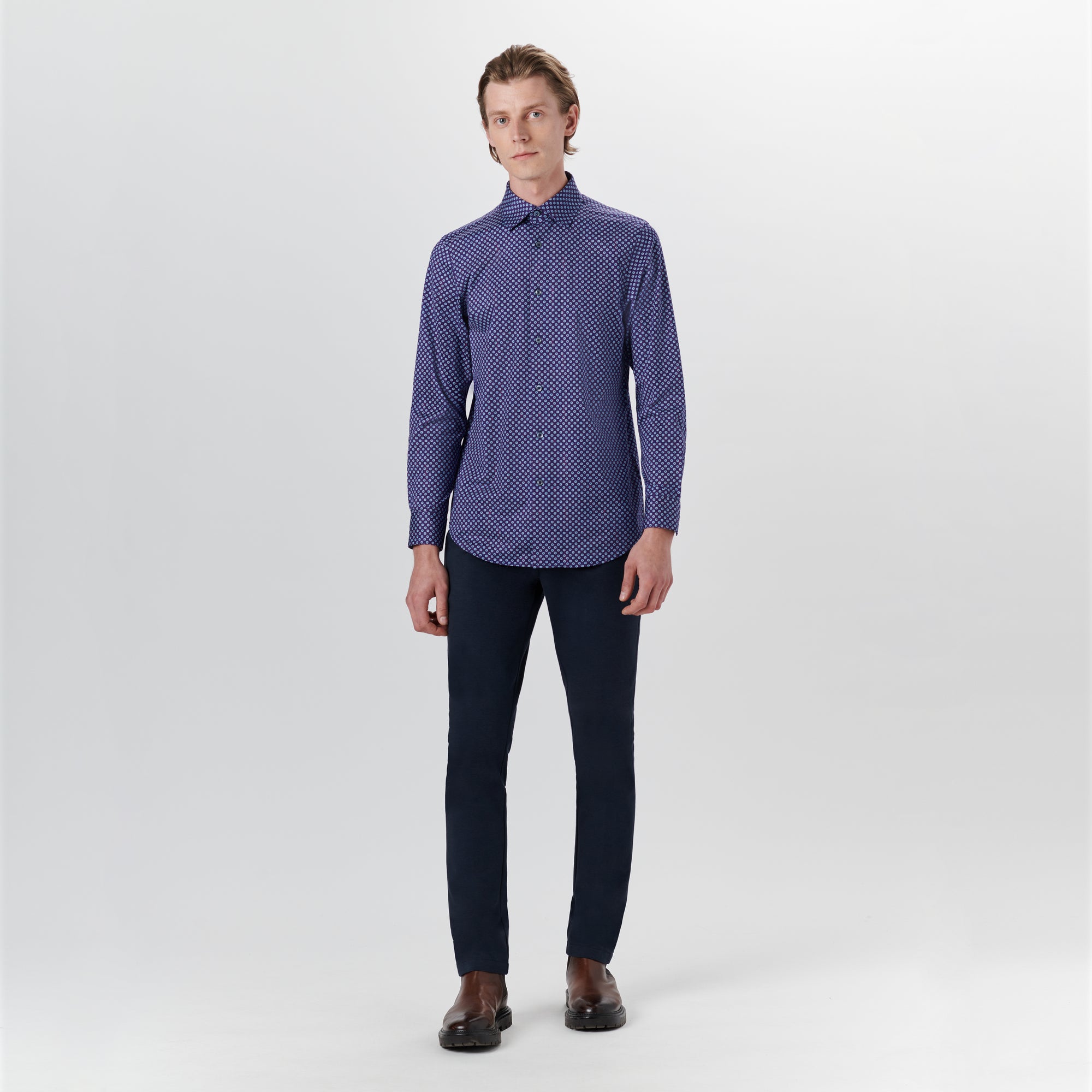 JAMES Medallion Print OoohCotton Shirt