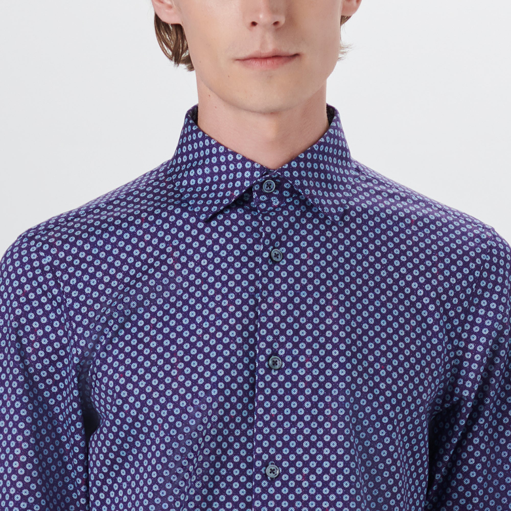JAMES Medallion Print OoohCotton Shirt