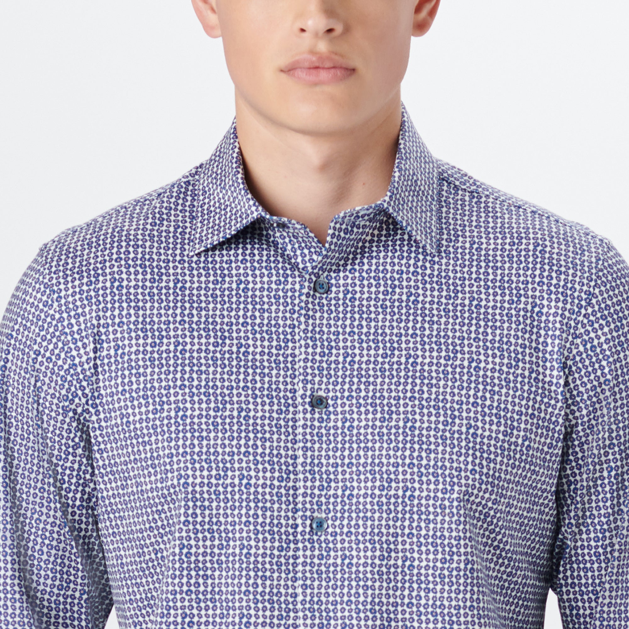 JAMES Floral Print OoohCotton Shirt