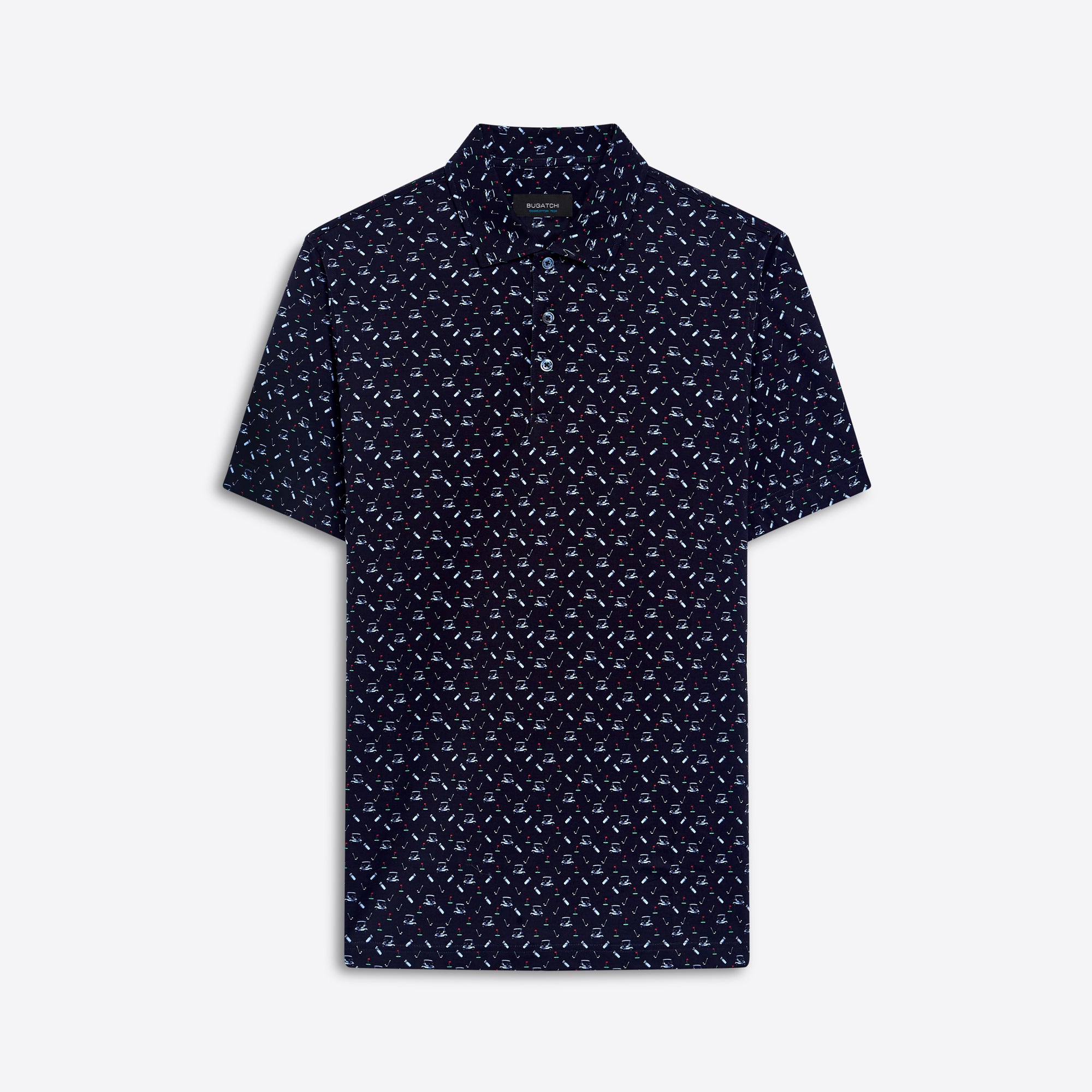 VICTOR Golf Print OoohCotton Polo