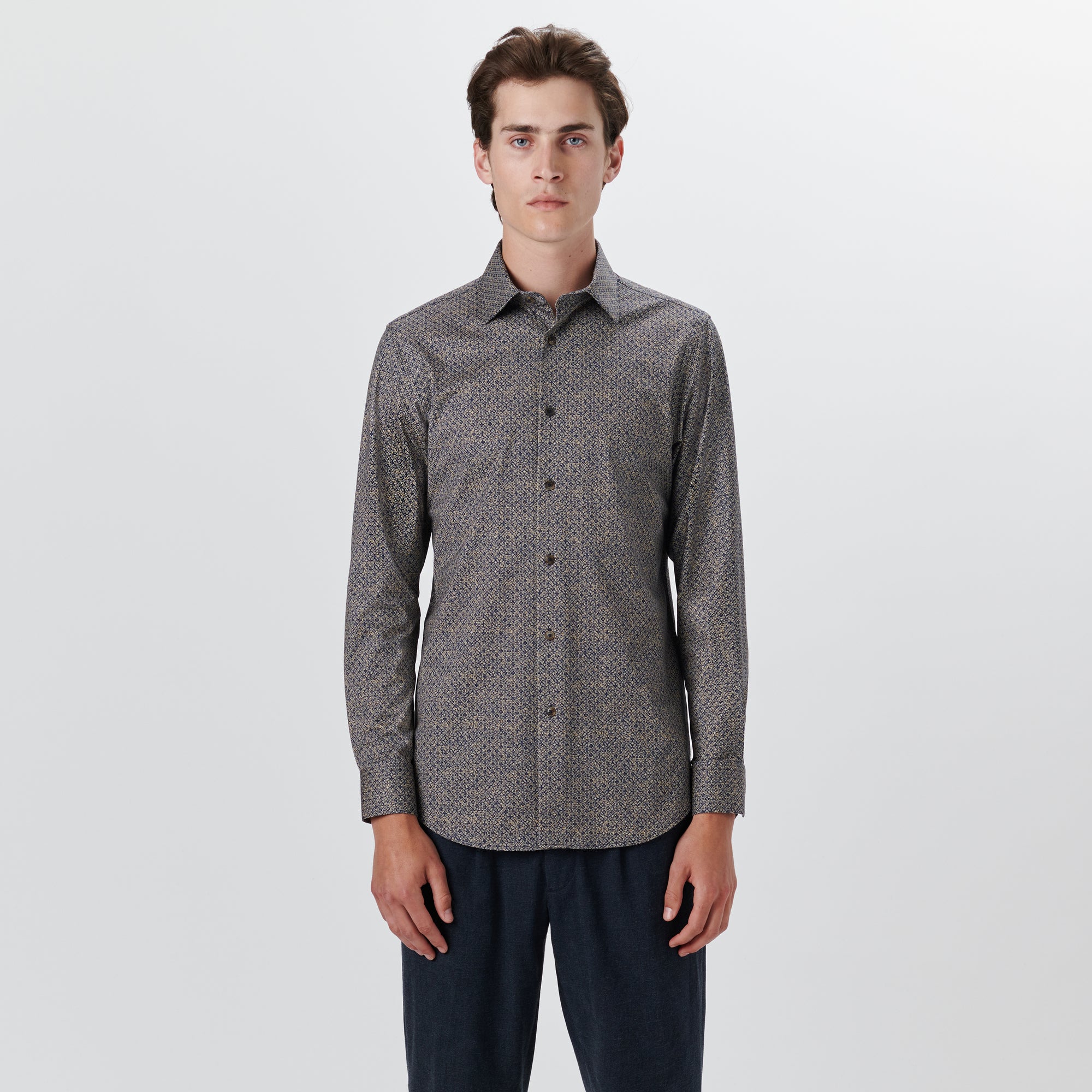 JAMES Medallion Print OoohCotton Shirt