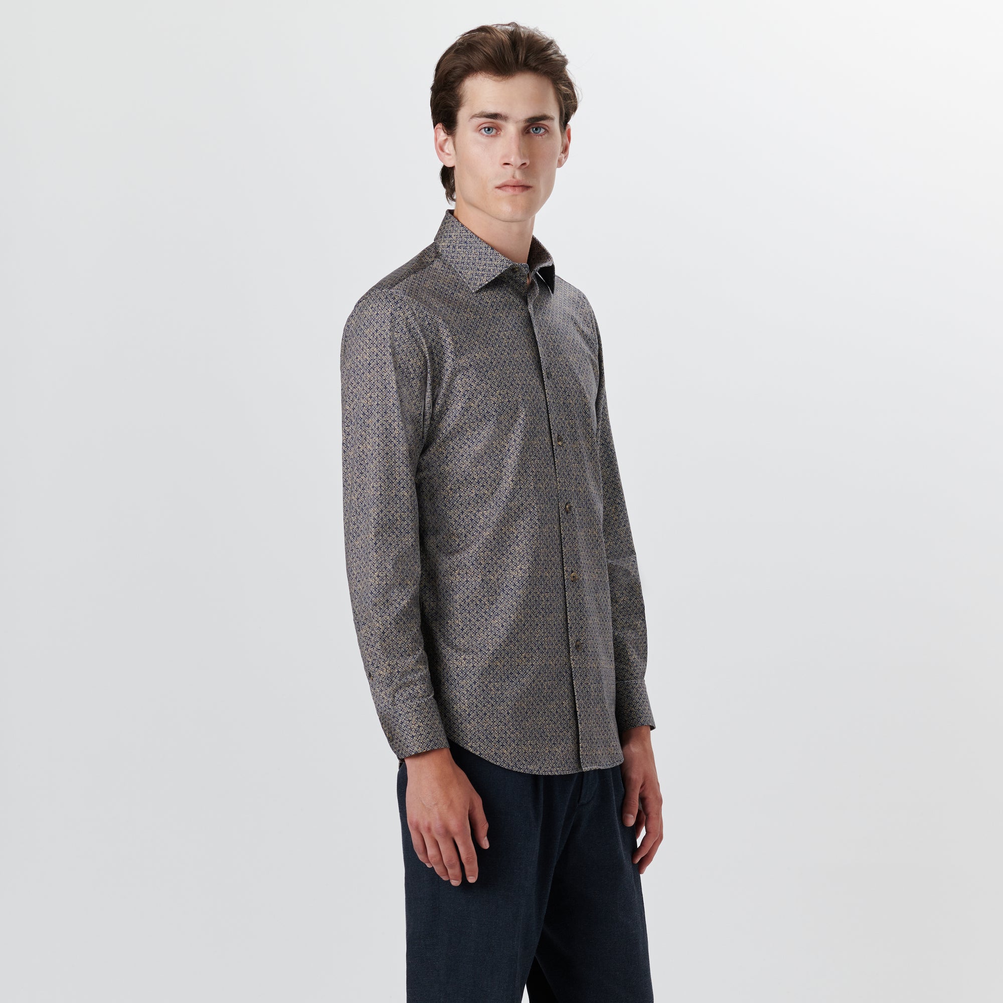 JAMES Medallion Print OoohCotton Shirt